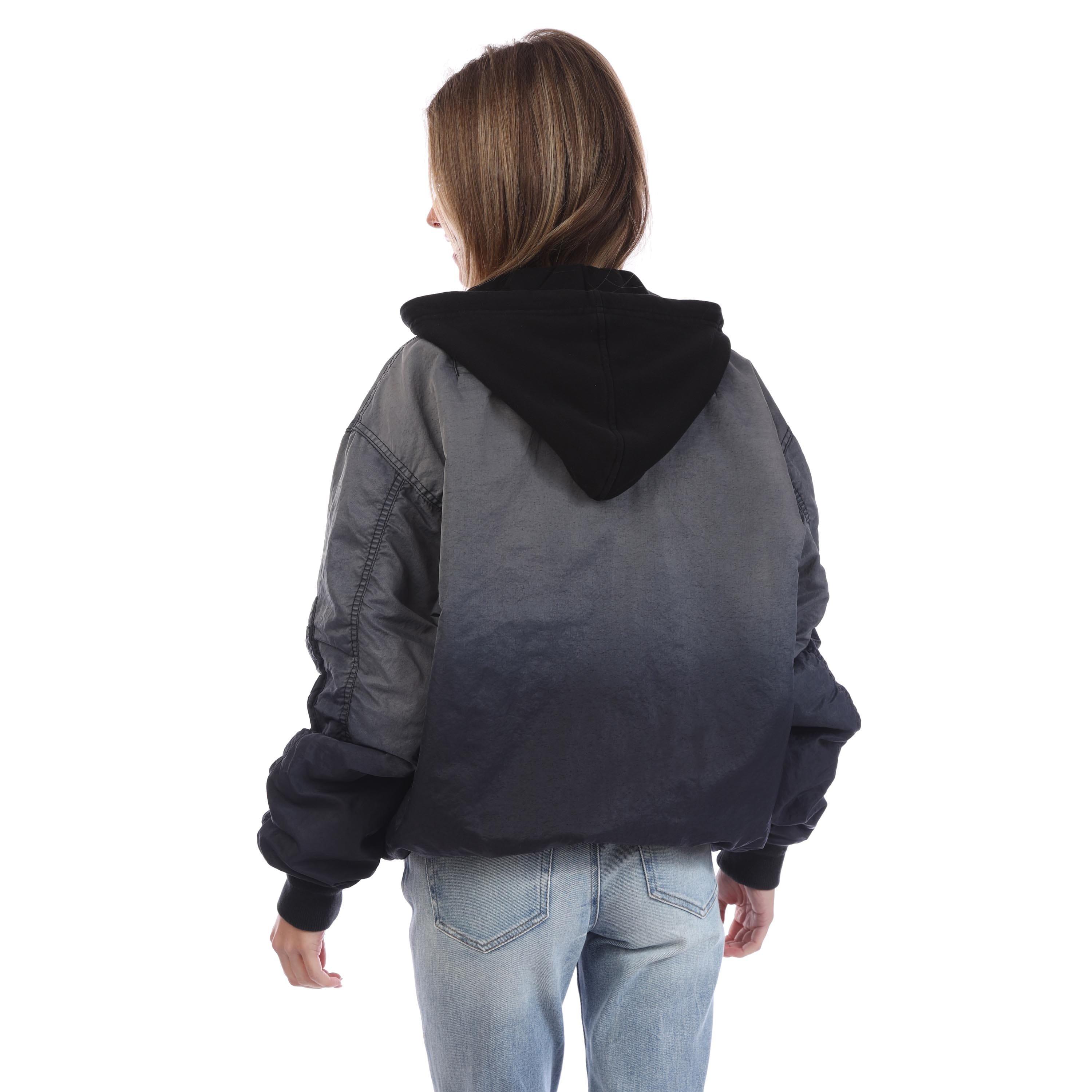 Black - Diesel - J-Common Bomber Jacket - 4