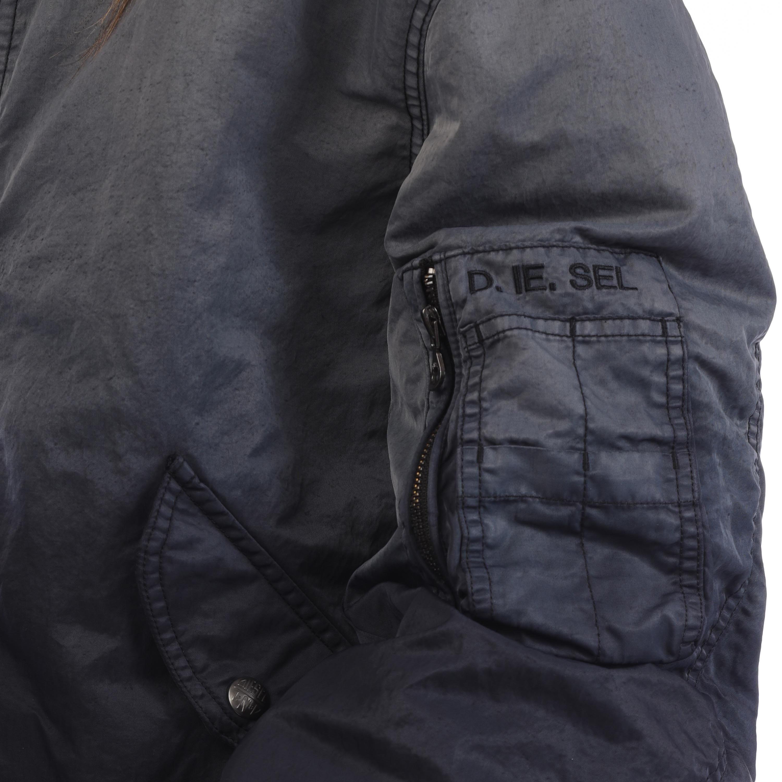 Black - Diesel - J-Common Bomber Jacket - 5