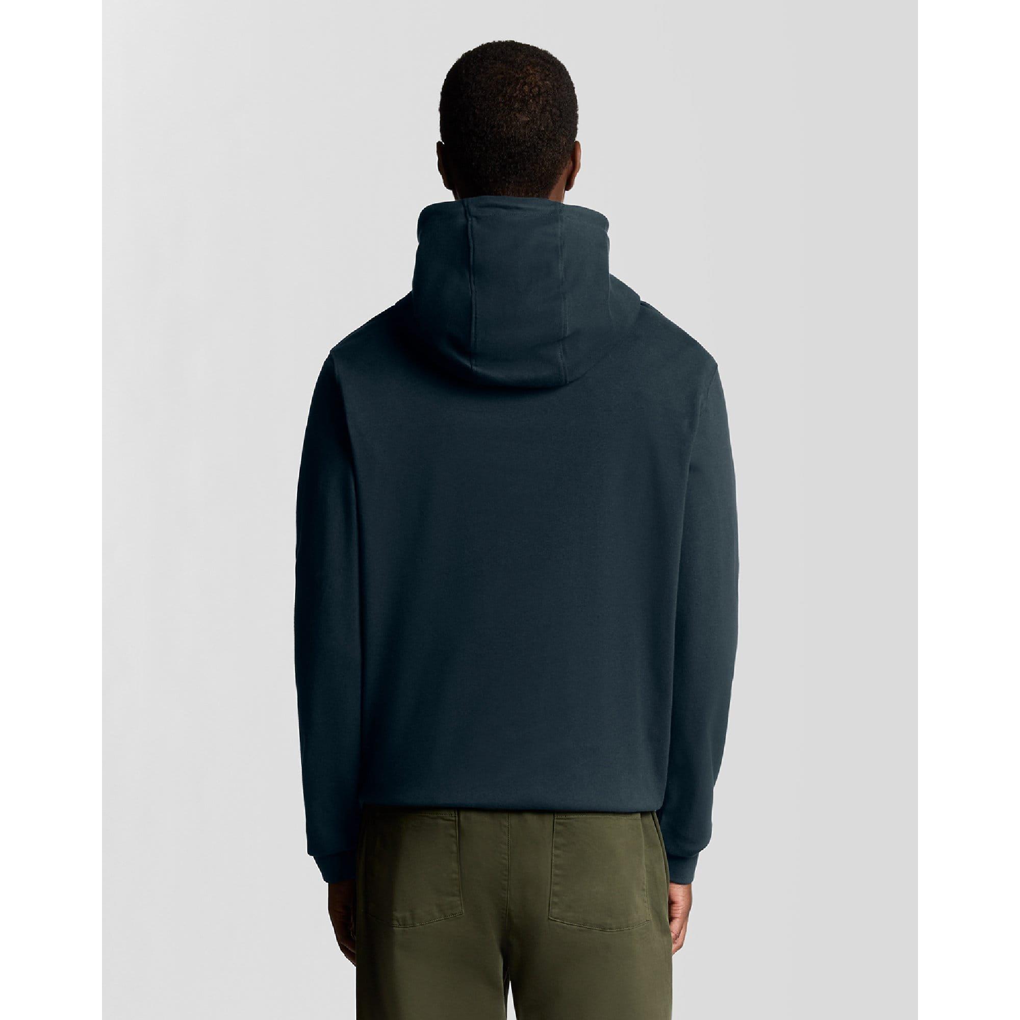 Black - Lyle and Scott - Interlock Pullover Hoodie - 4