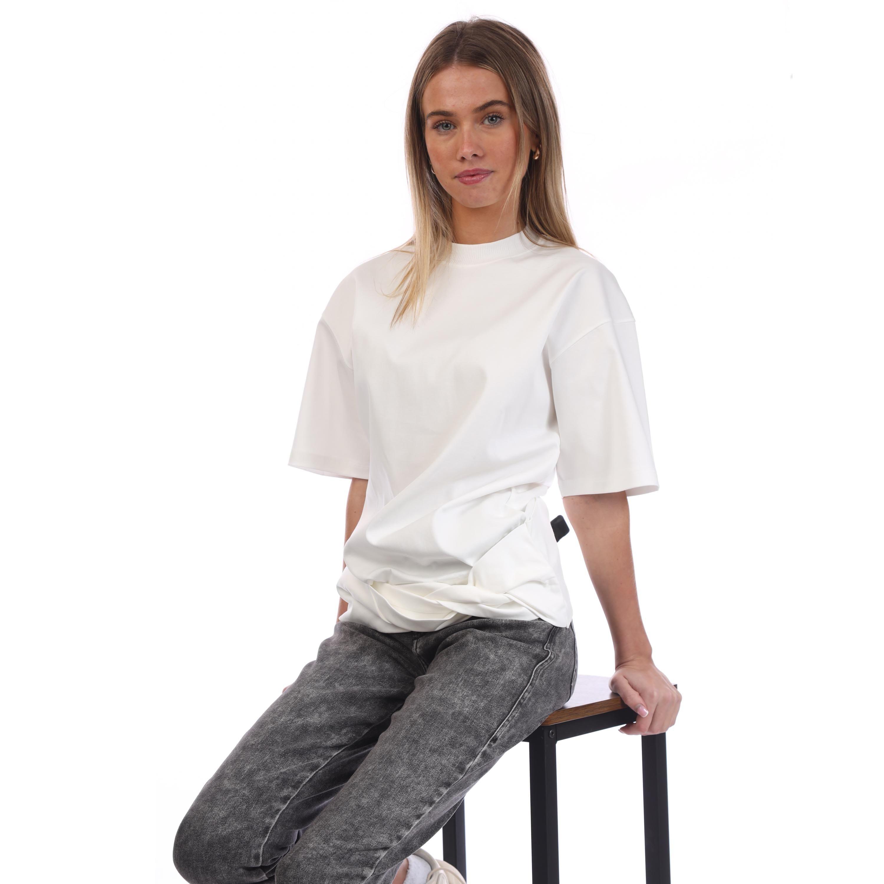 White - Off White - Small Arrow Twist T-Shirt - 3