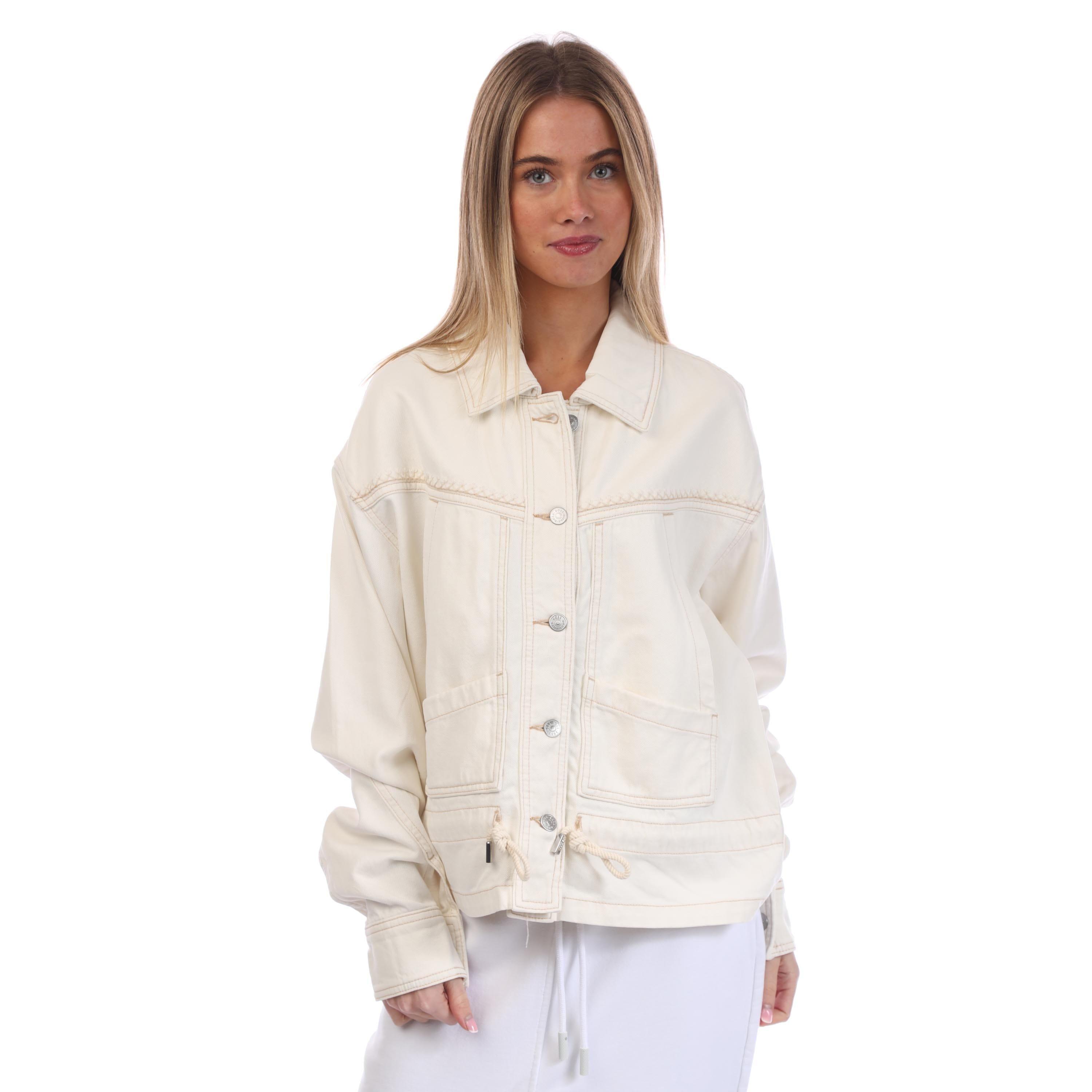 Natural - Boss - Boss C Denim Jacket 4.0 10261631 01 Softshell Womens - 1