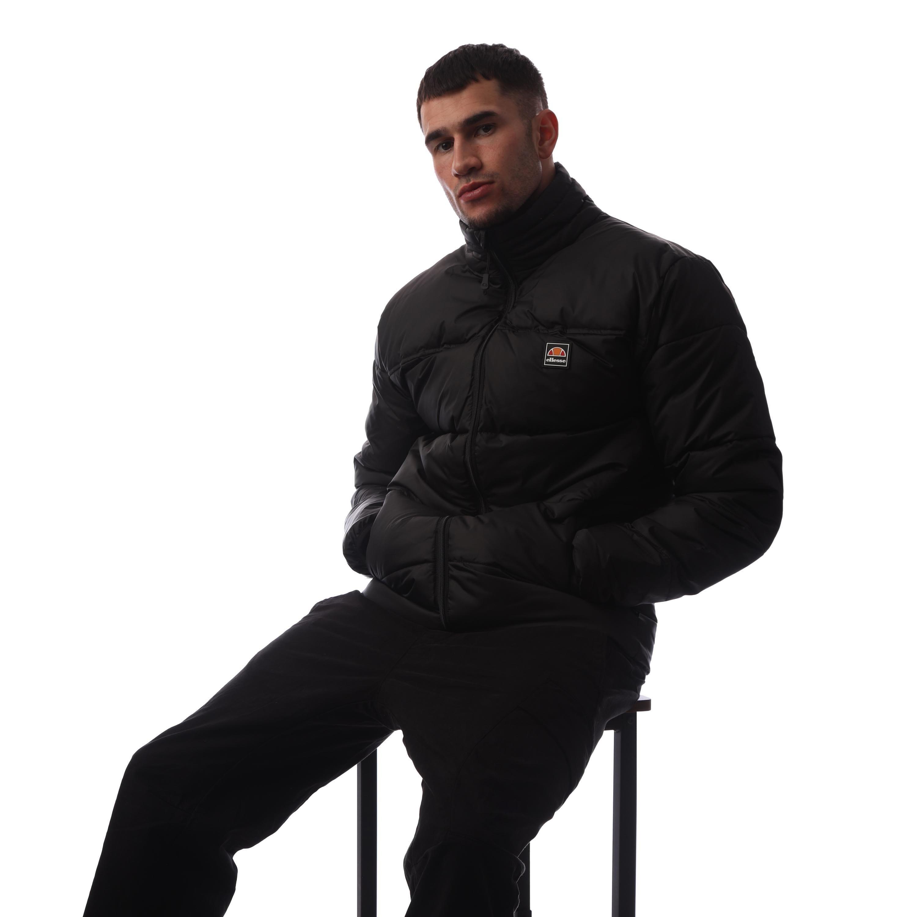 Black - Ellesse - Black Badge Puffer Jacket - 4