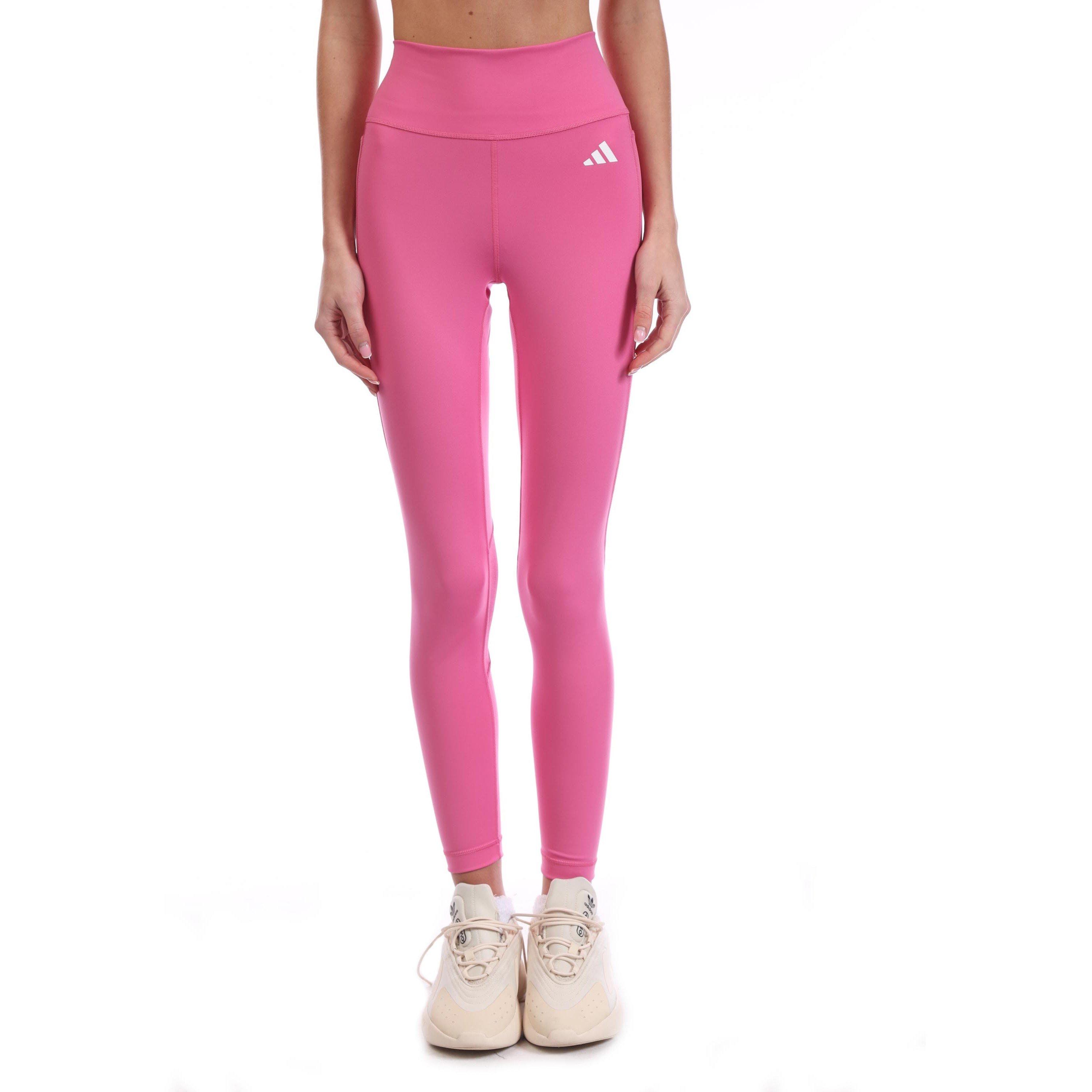 Pink - adidas - Train Essentials High Intensity Leggings - 1