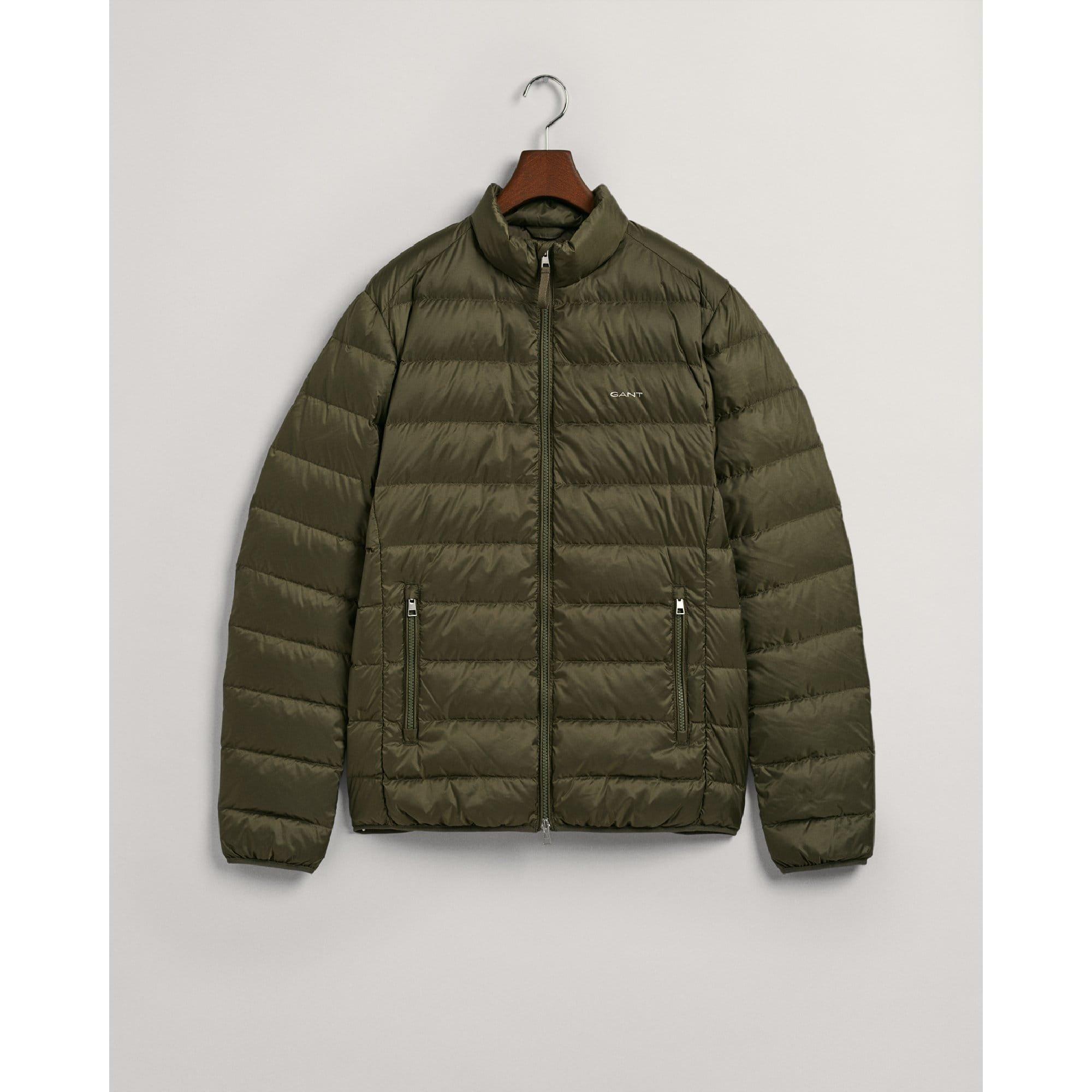 Green - Gant - Light Down Jacket - 5