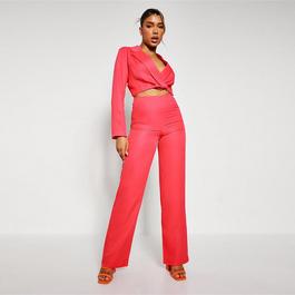 I Saw It First Wide Leg Tailored Trousers