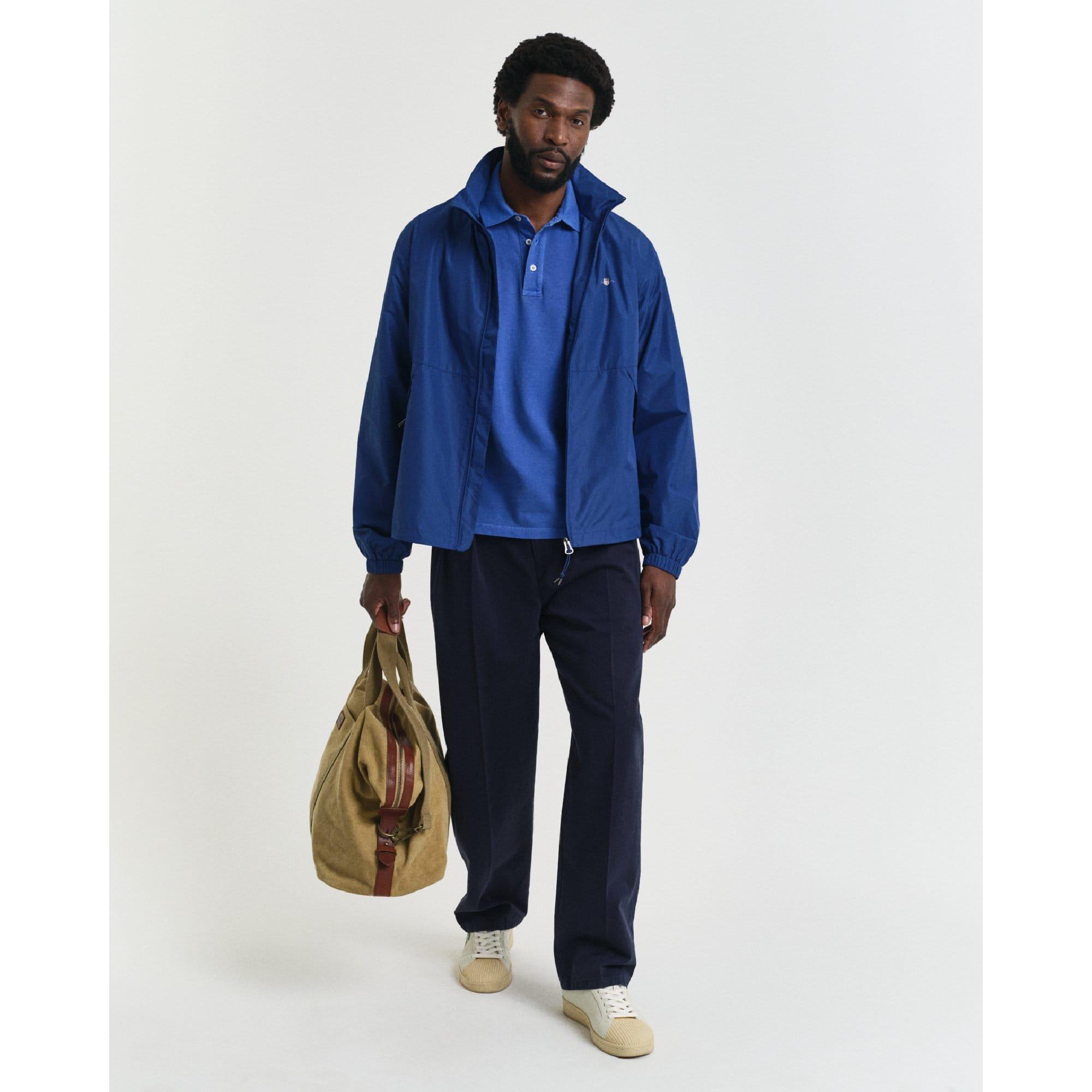 Blue - Gant - Sunfaded Piqu¿ Polo Shirt - 4