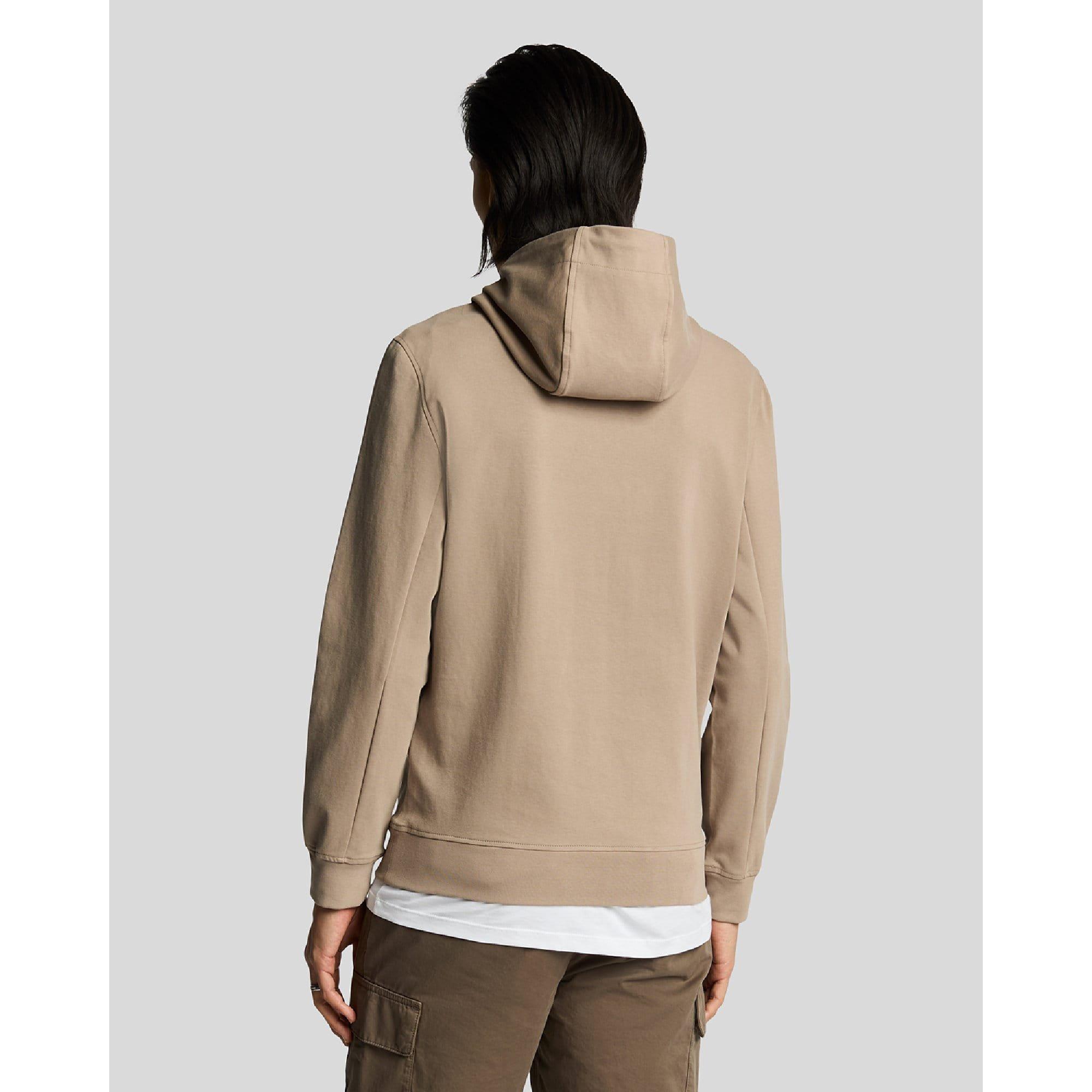 Brown - Lyle and Scott - Softshell Hybrid Pullover Hoodie - 3