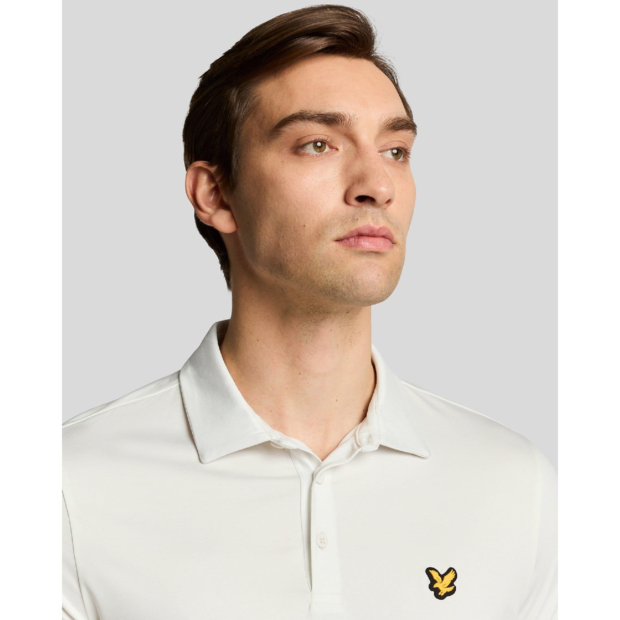 White - Lyle and Scott - Gradient Polo Shirt - 4