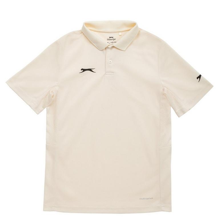 Crema - Slazenger - short sleeve Cricket Shirt Junior Boys - 1