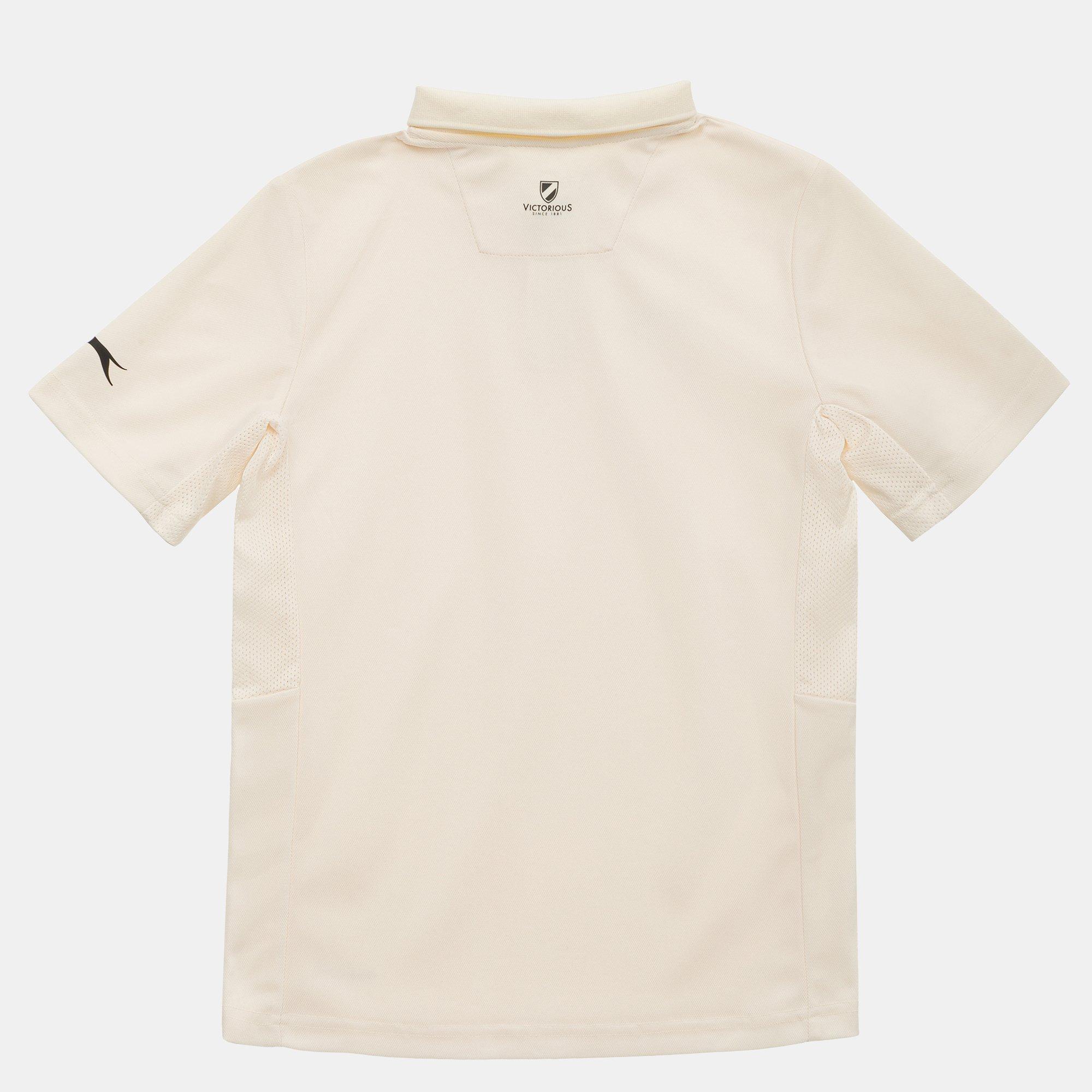 Cremefarben - Slazenger - Aero Cricket Shirt Juniors - 2