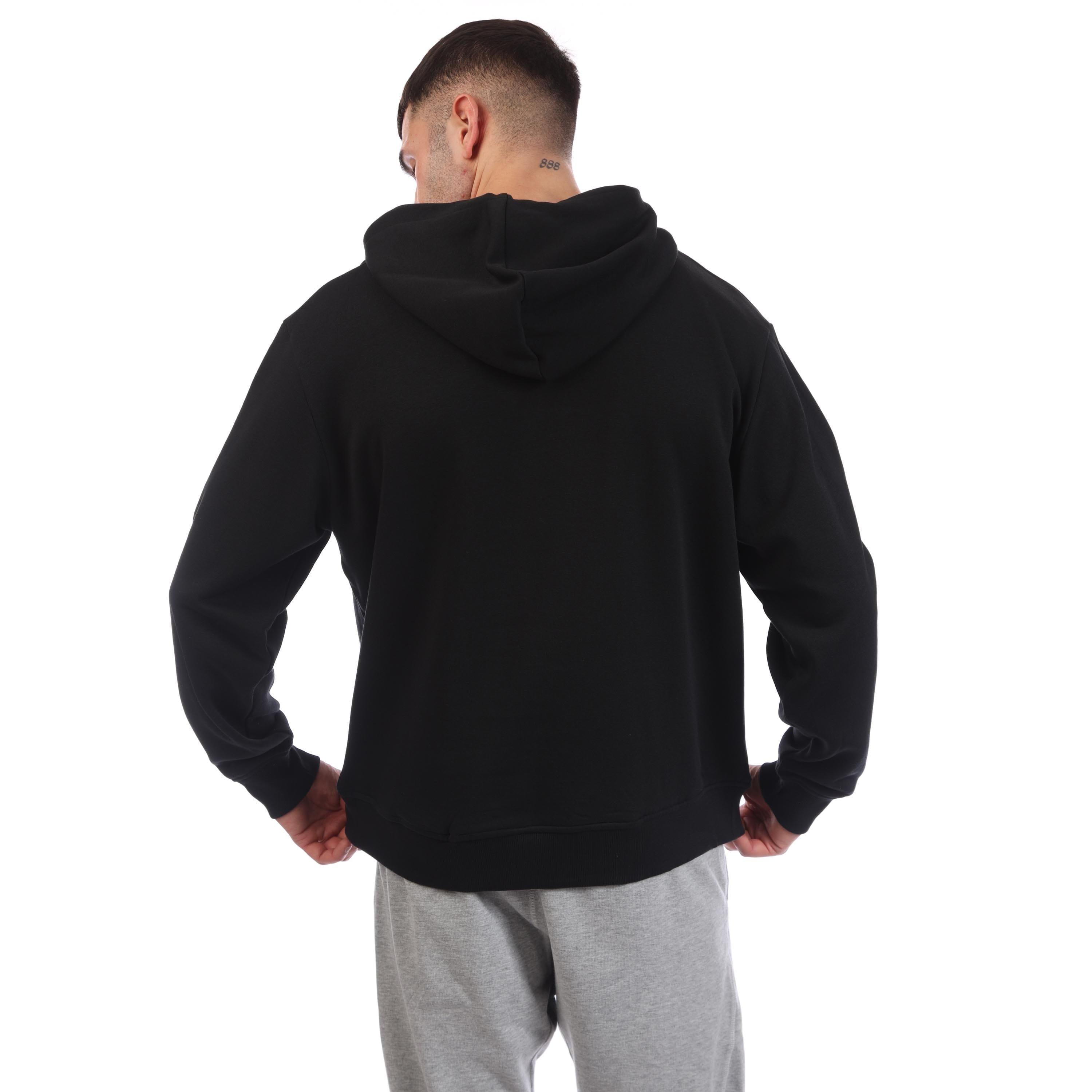 Black - Lyle and Scott - Loungewear Pullover Hoodie - 2