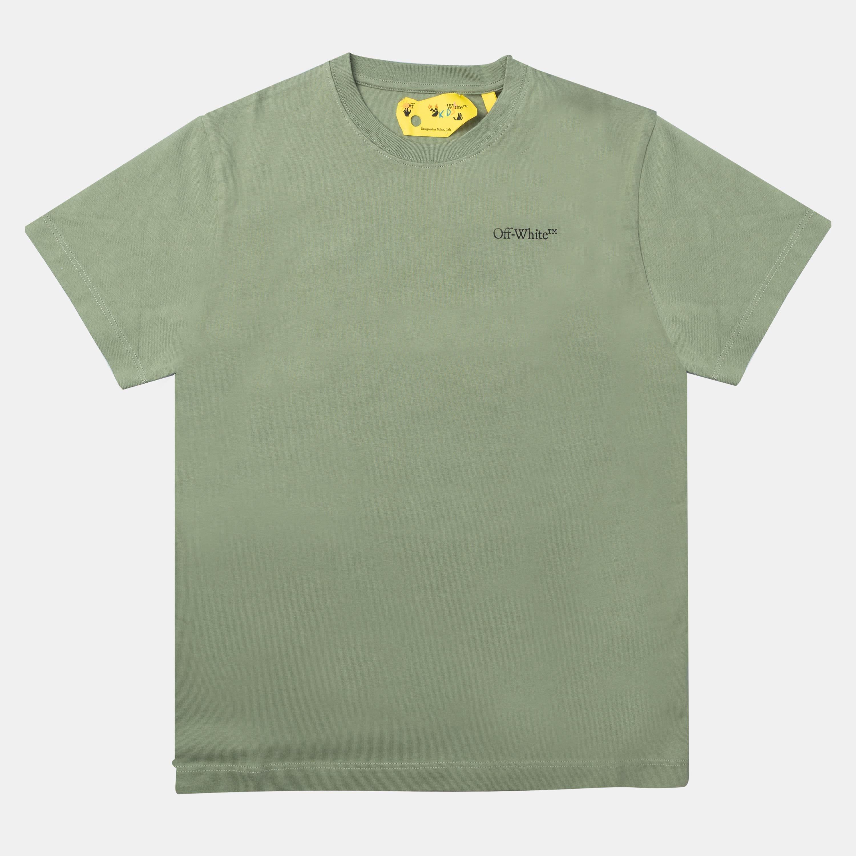 Olive - Off White - Scribble T-Shirt - 1