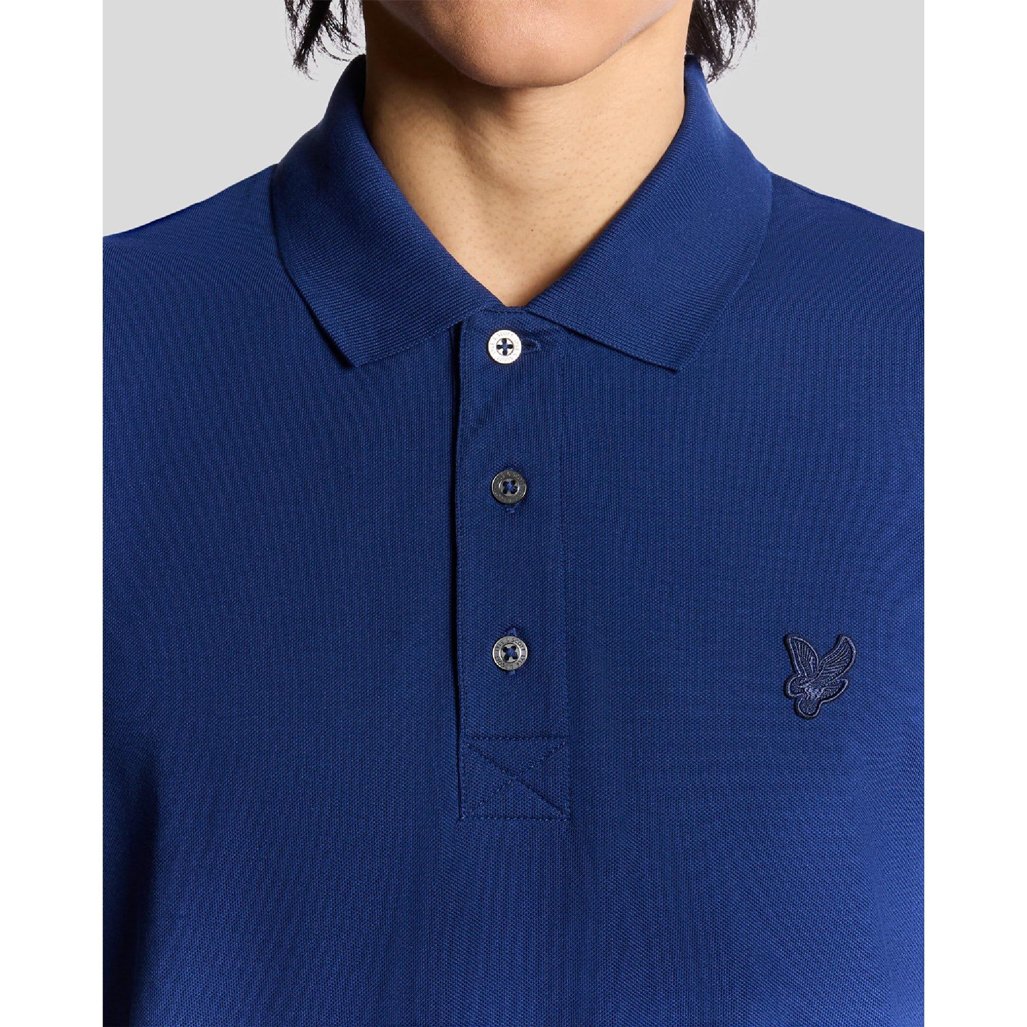 Blue - Lyle and Scott - Superfine Polo Shirt - 3