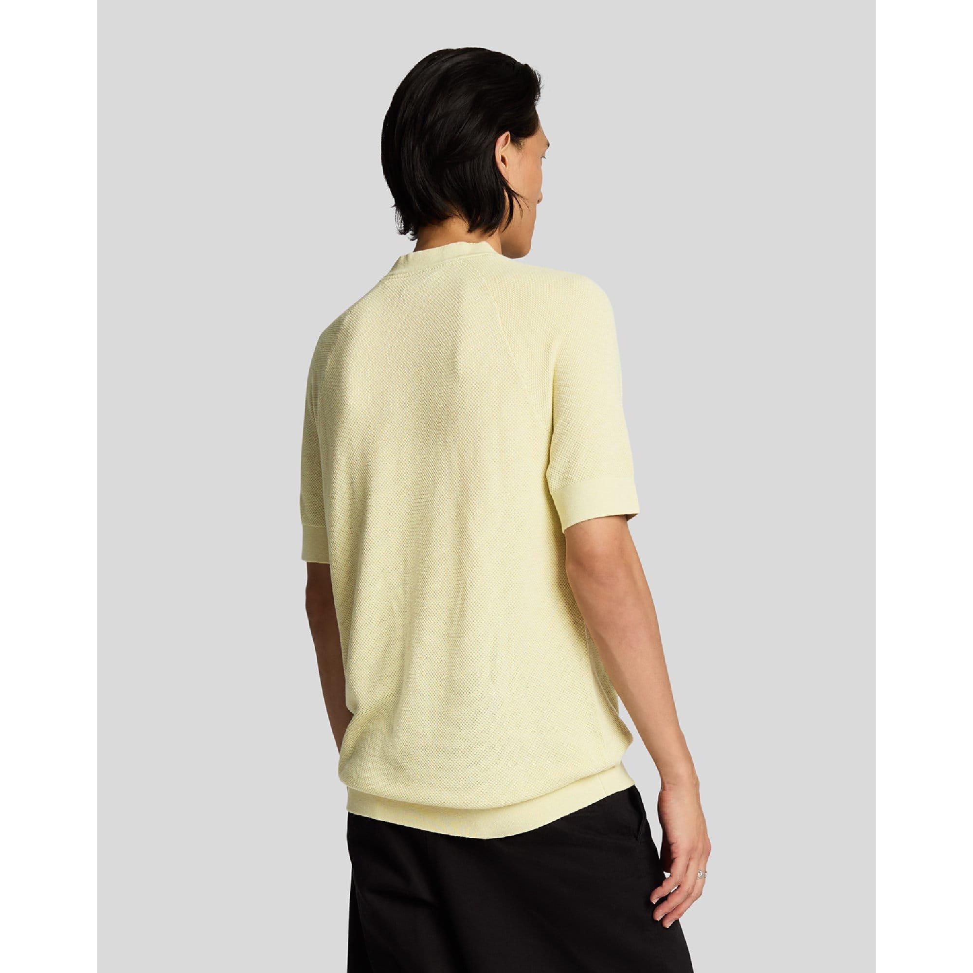 Beige - Lyle and Scott - Knitted T-Shirt - 3