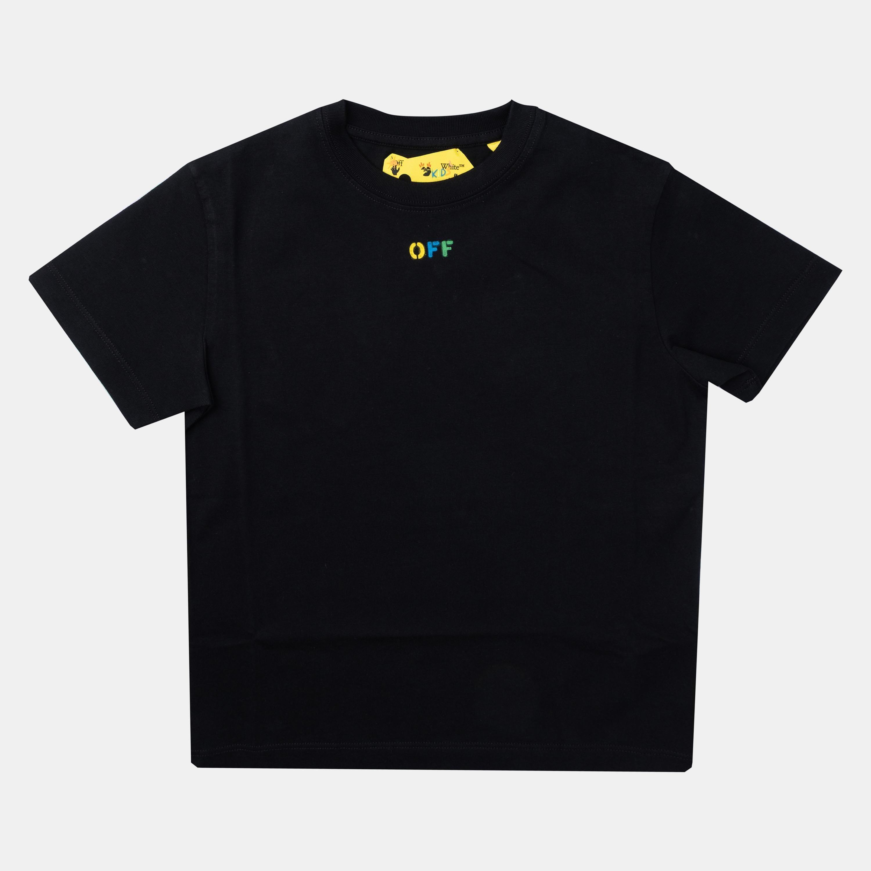 Black - Off White - Rainbow Arrow T-Shirt - 1