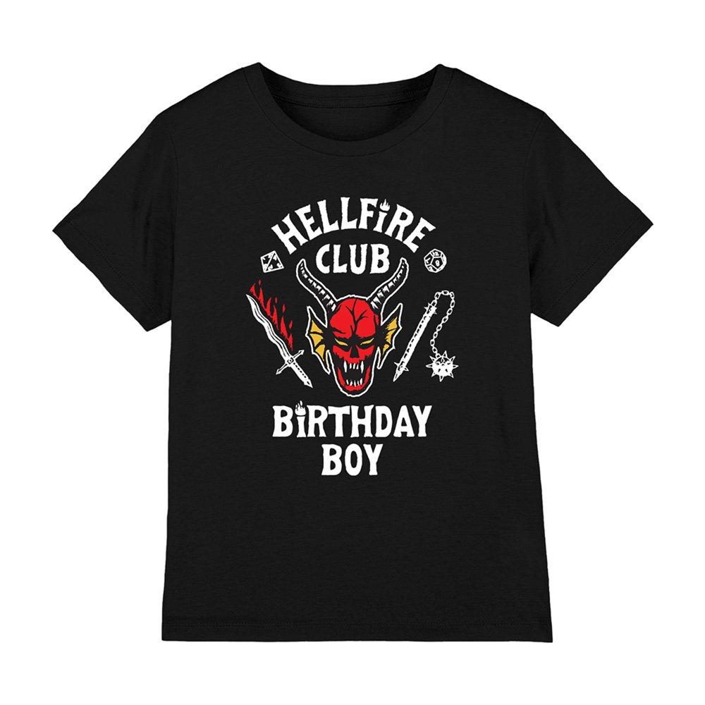 Stranger Things Stranger Things Hellfire Birthday Boy Inverted T-S
