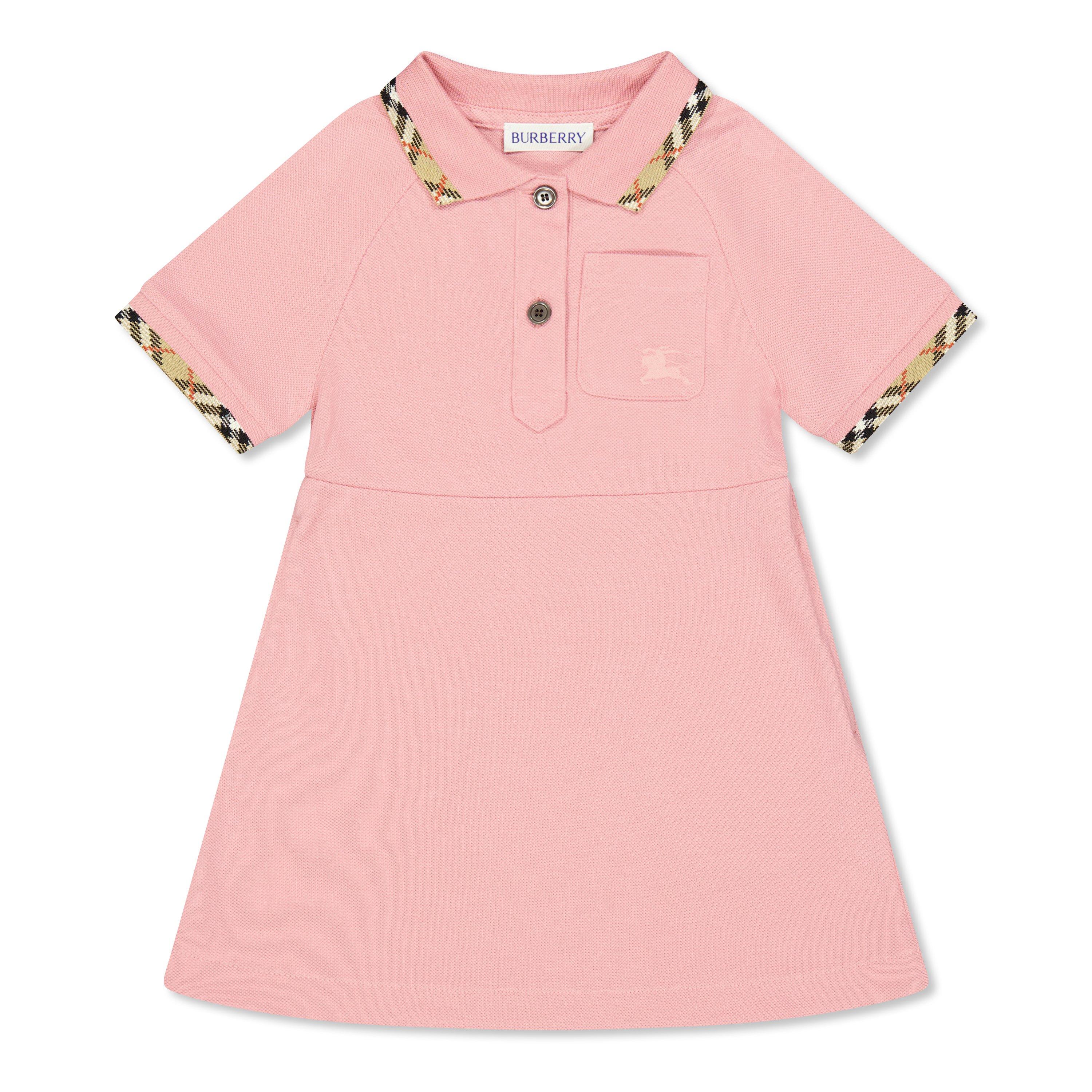Burberry Burb Romola Drss In64 - Pink C4159 - Size 18M