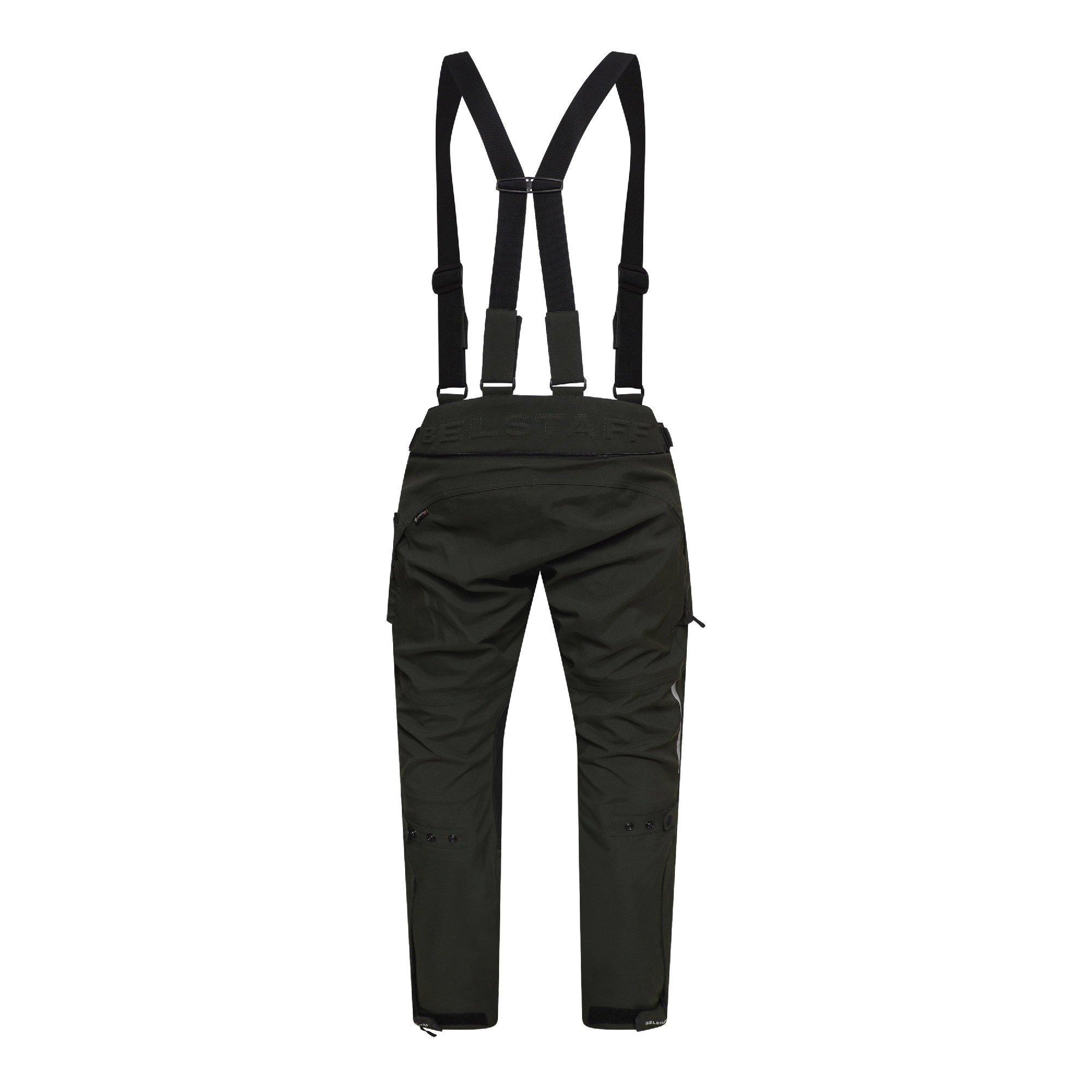 Dark Olive - Belstaff - Men's Motorcycle Bootcut Trousers - 2