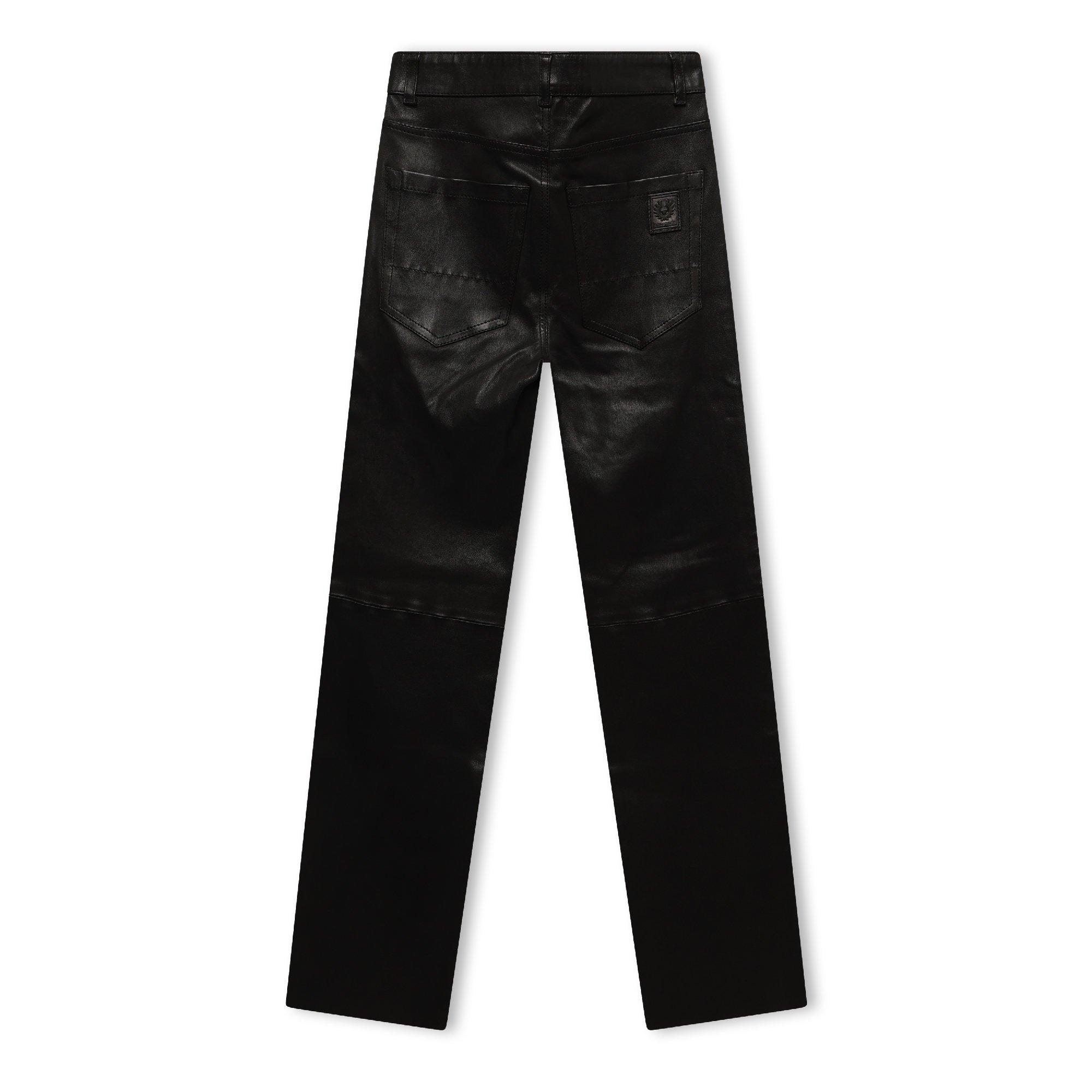 Black - Belstaff - Women's Larchmont Leather Trousers - 2