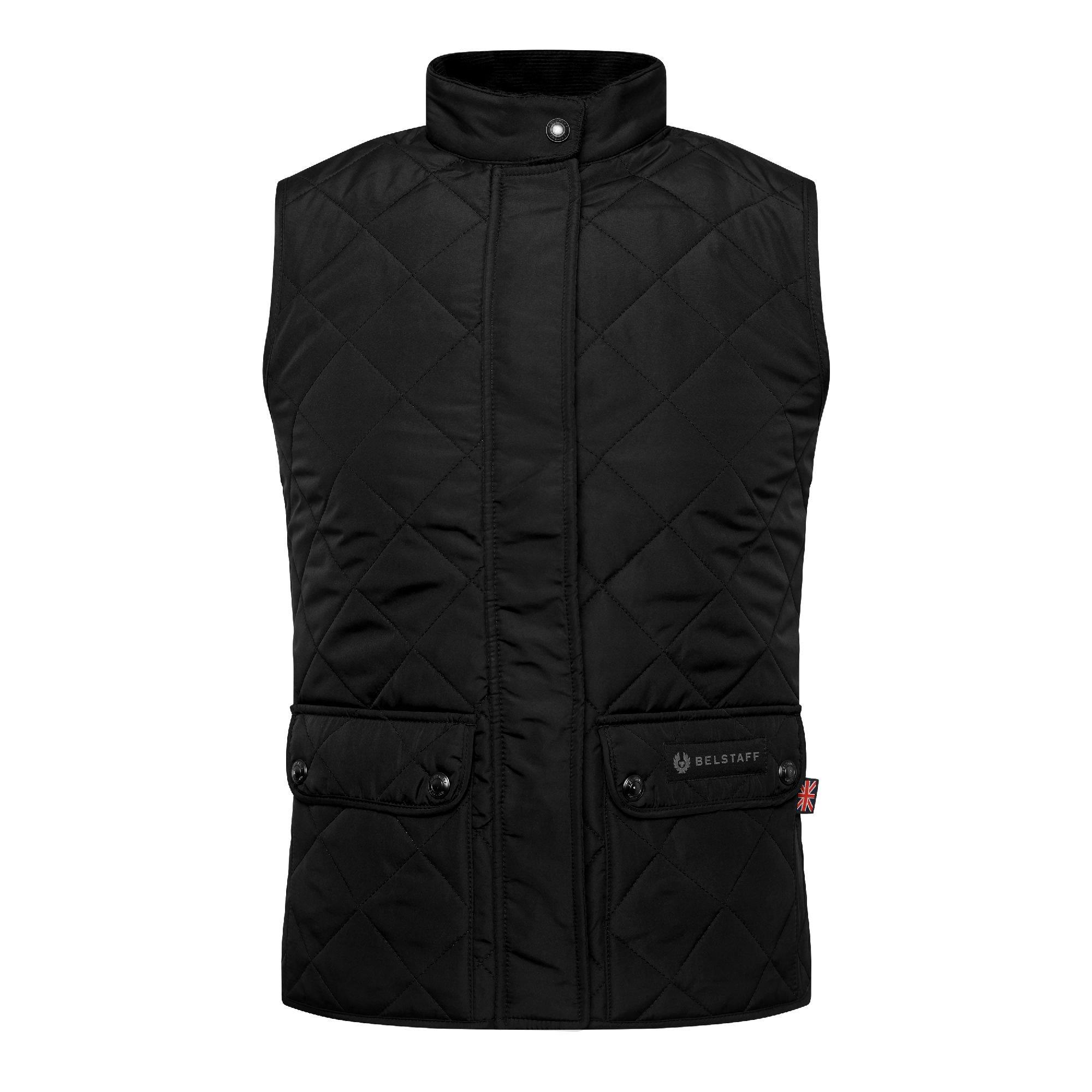 Belstaff Women's Waistcoat Gilet - Black - 6 (38)