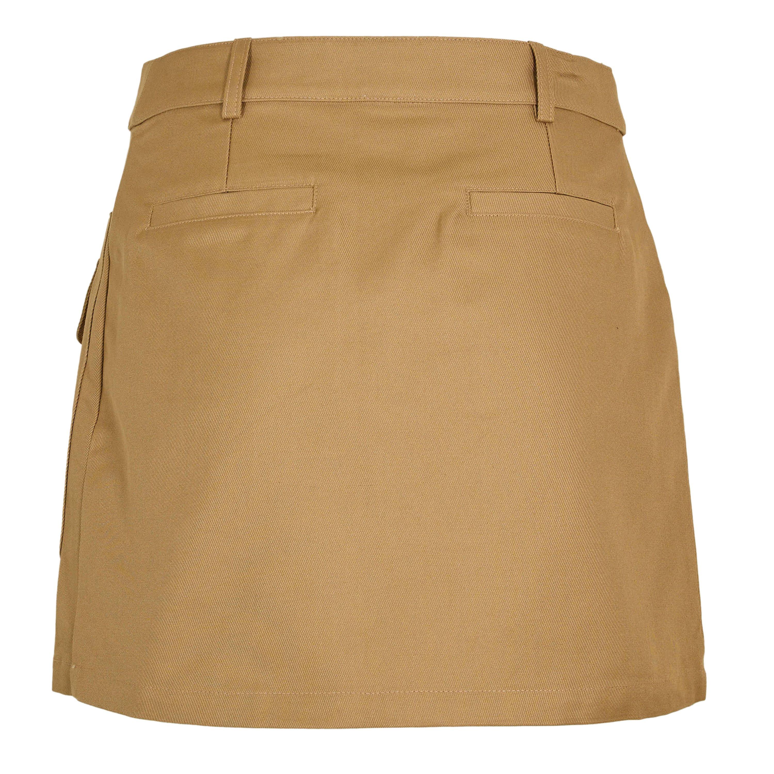 Brown - Casablanca - Women's Pocket Mini Skirt - 2