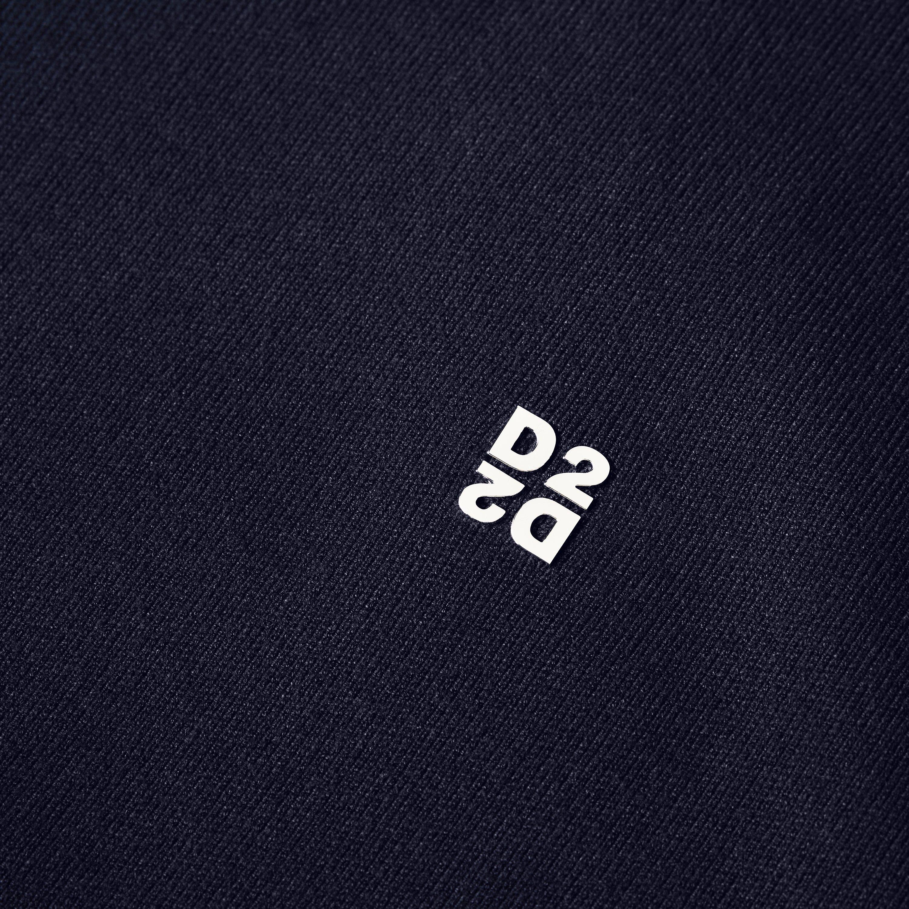 Navy Blue - DSquared2 - DSQ Mtl D2 Upside Kn Sn63 - 3