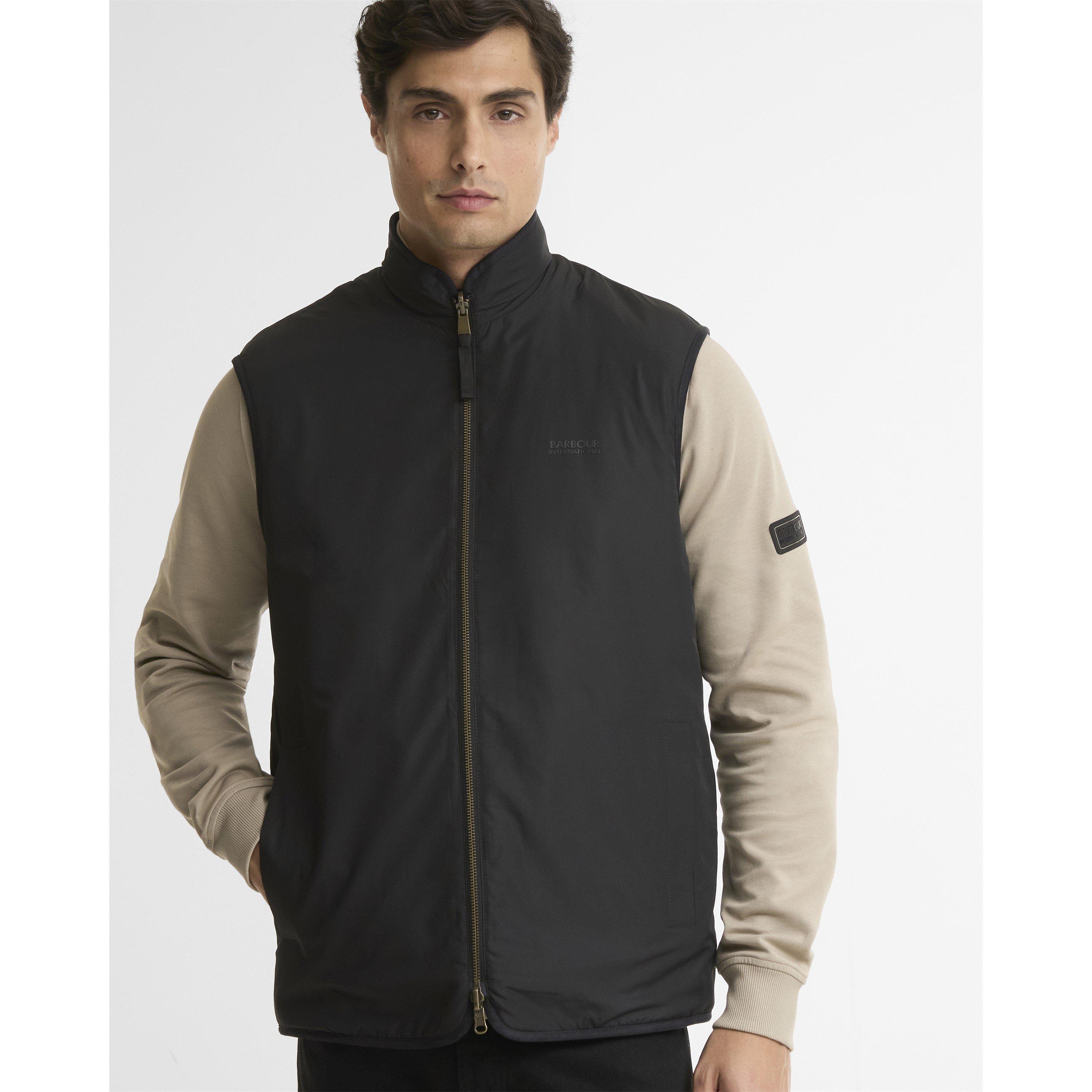 Dark Black BK91 - Barbour International - B.Int Rev Gilet Sn64 - 8