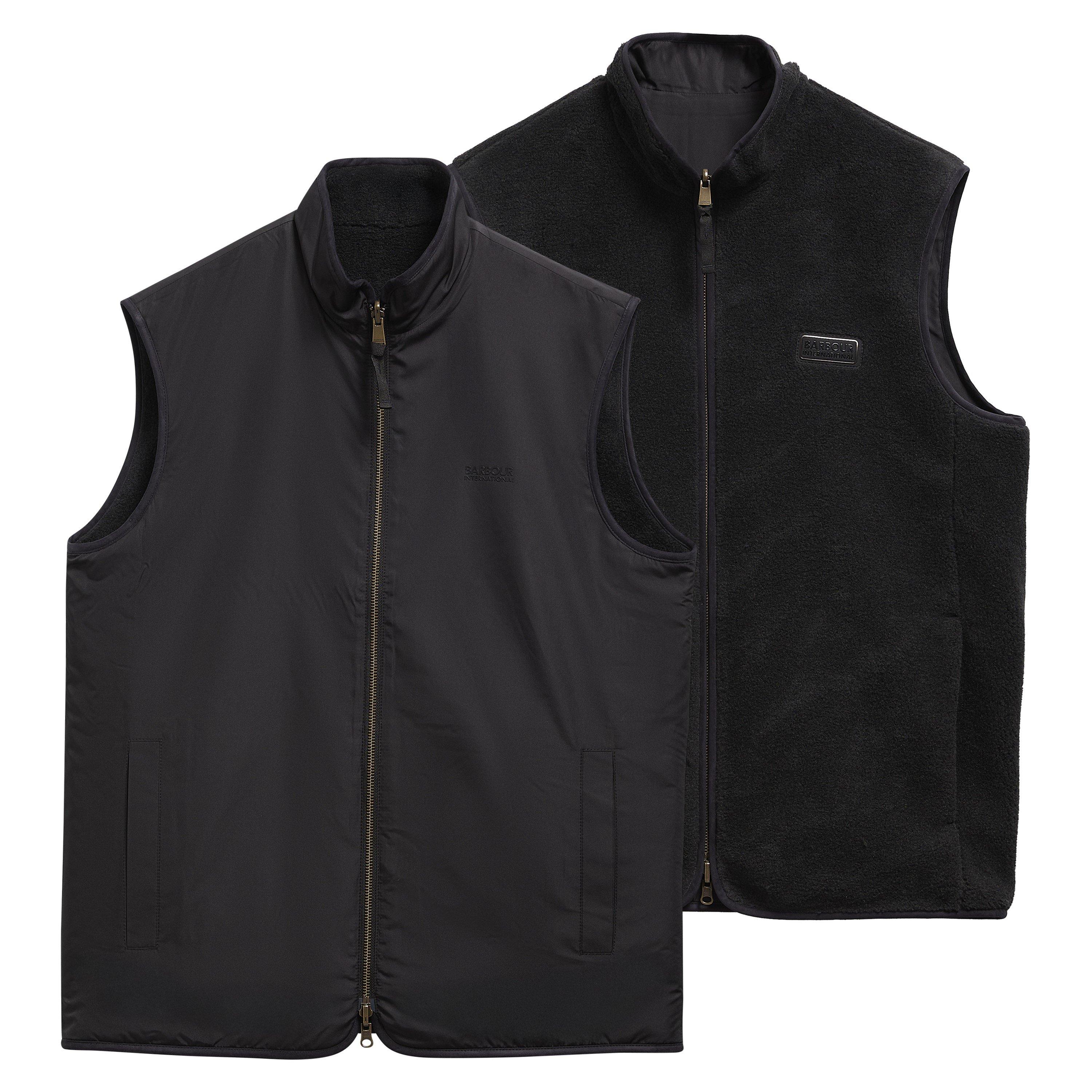 Dark Black BK91 - Barbour International - B.Int Rev Gilet Sn64 - 10