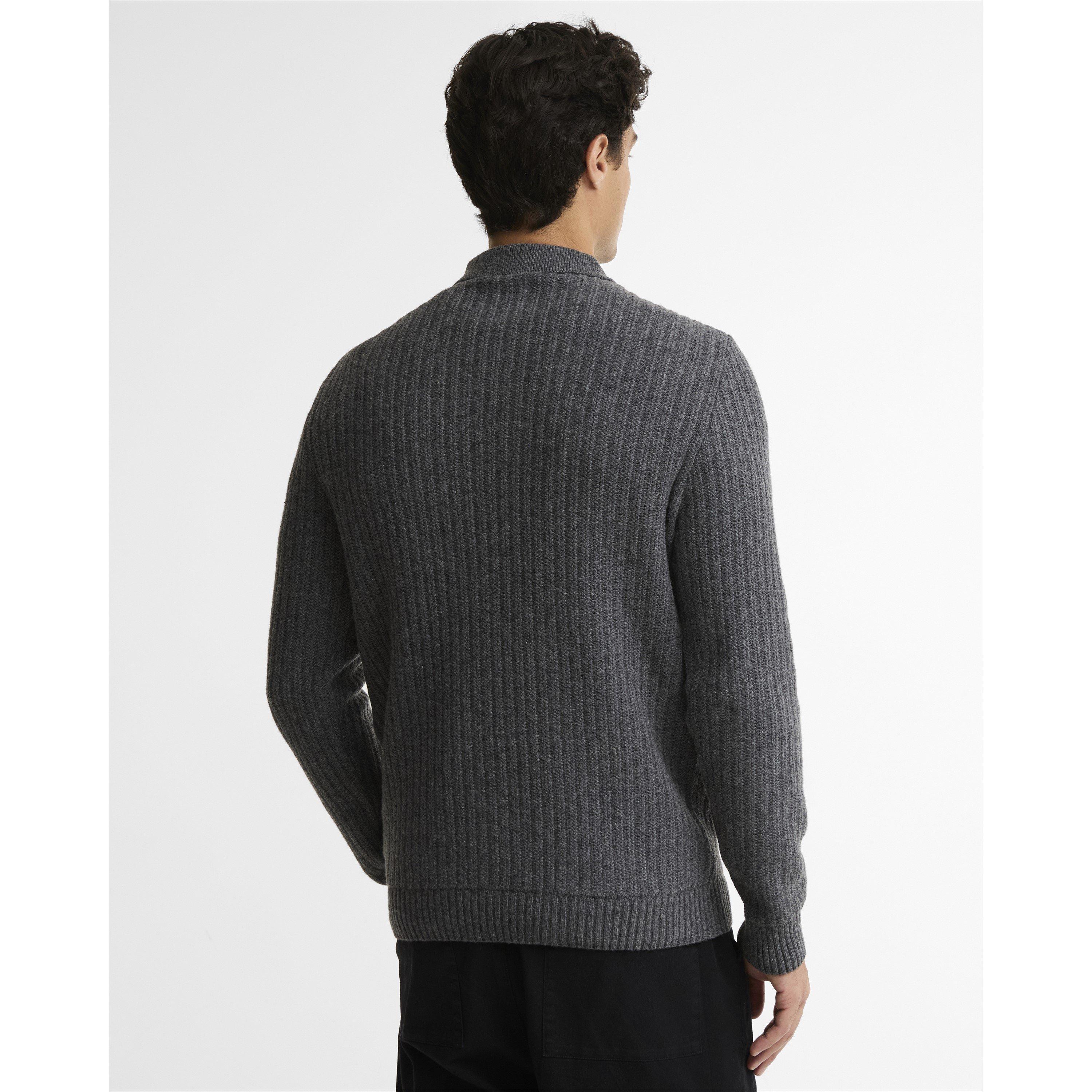 Asphalt GY75 - Barbour International - B.Int Oxham Polo Knt Sn64 - 4
