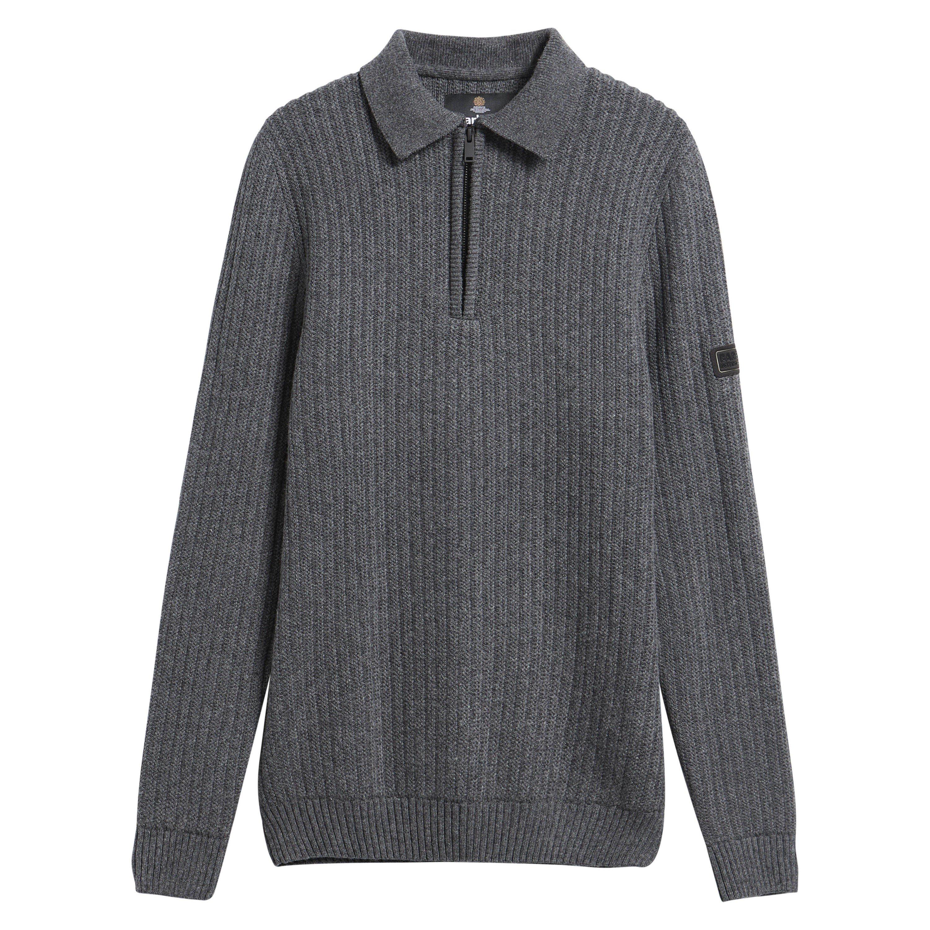 Asphalt GY75 - Barbour International - B.Int Oxham Polo Knt Sn64 - 8