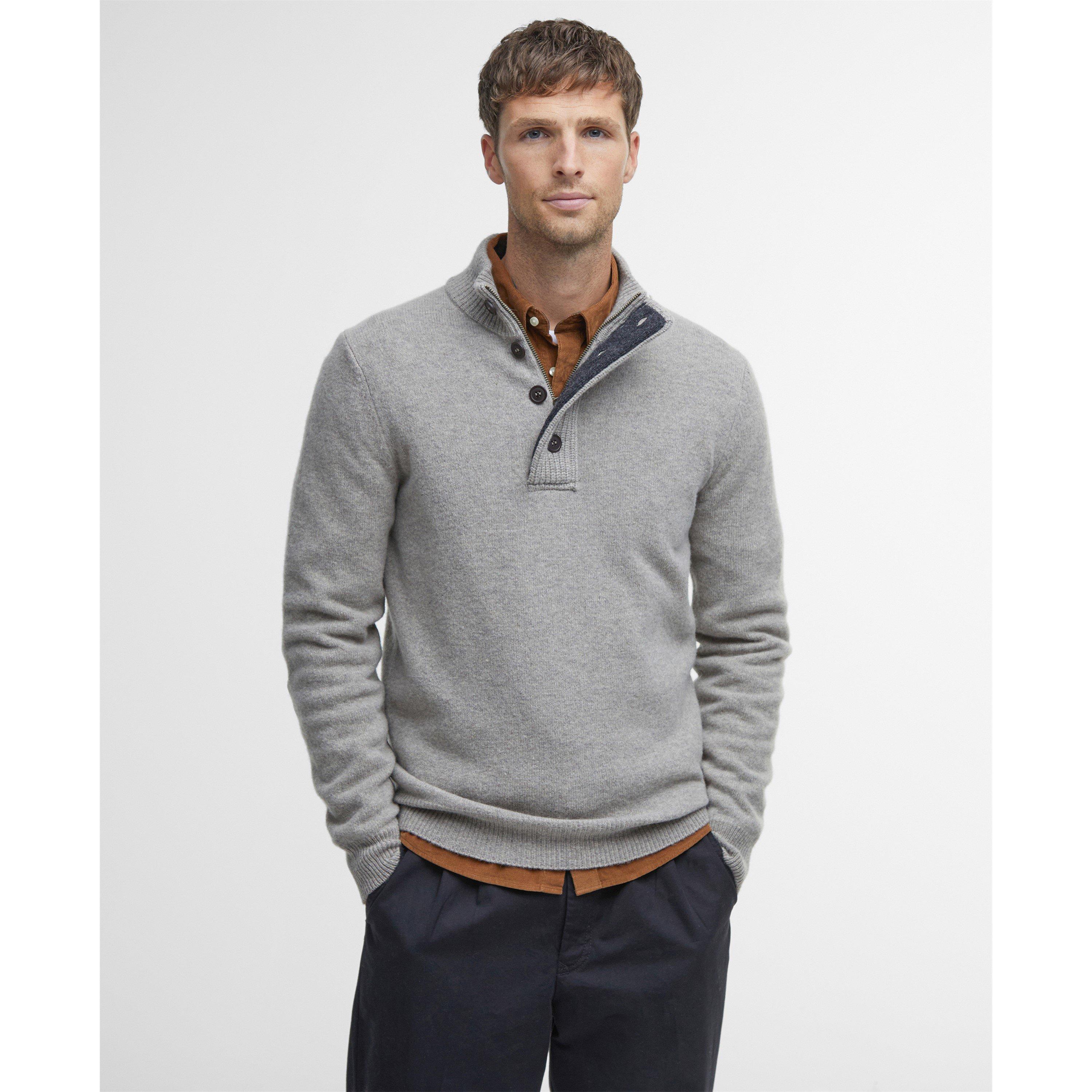 Stone ST51 - Barbour - Essential Elbow Patch Sweatshirt - 2