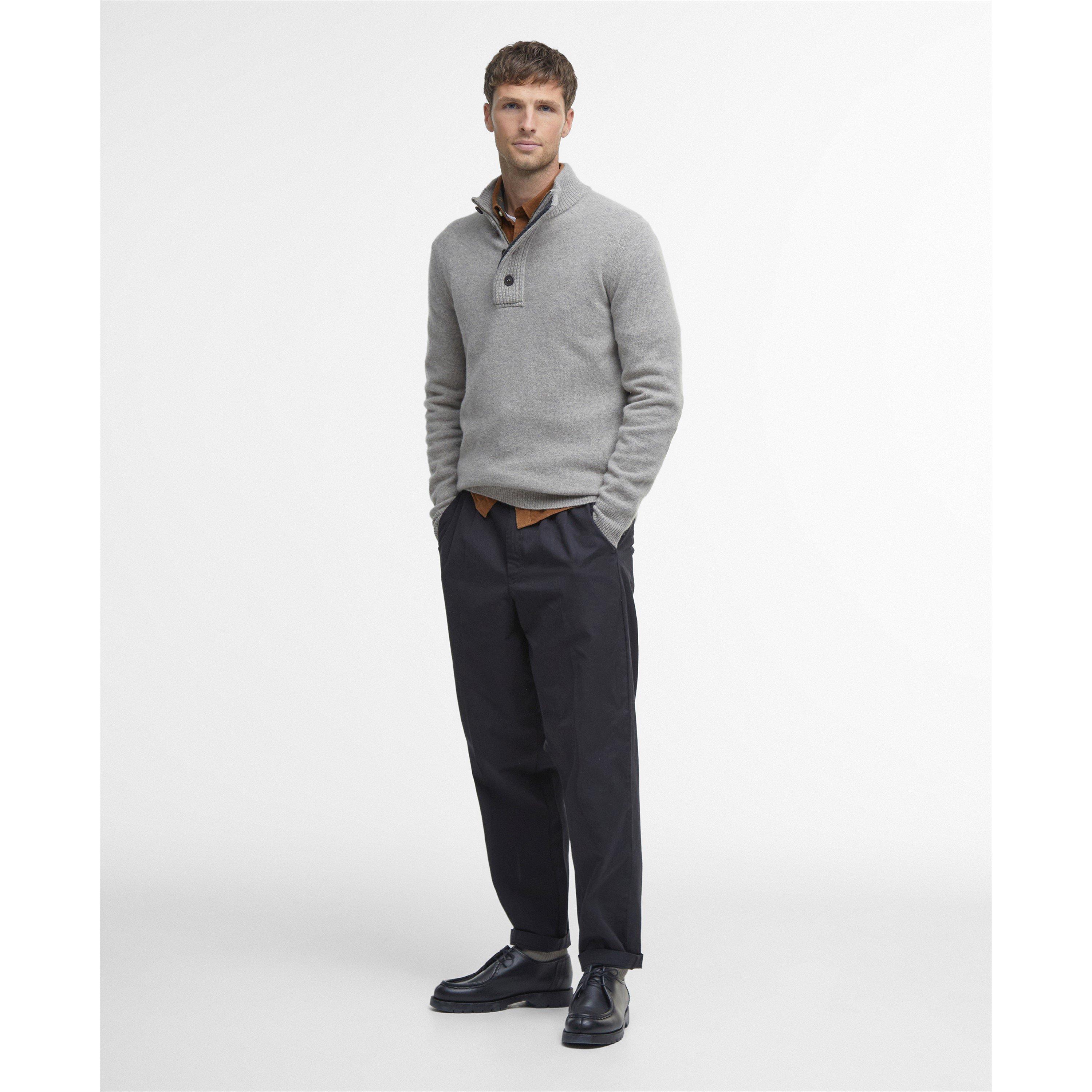 Stone ST51 - Barbour - Essential Elbow Patch Sweatshirt - 8