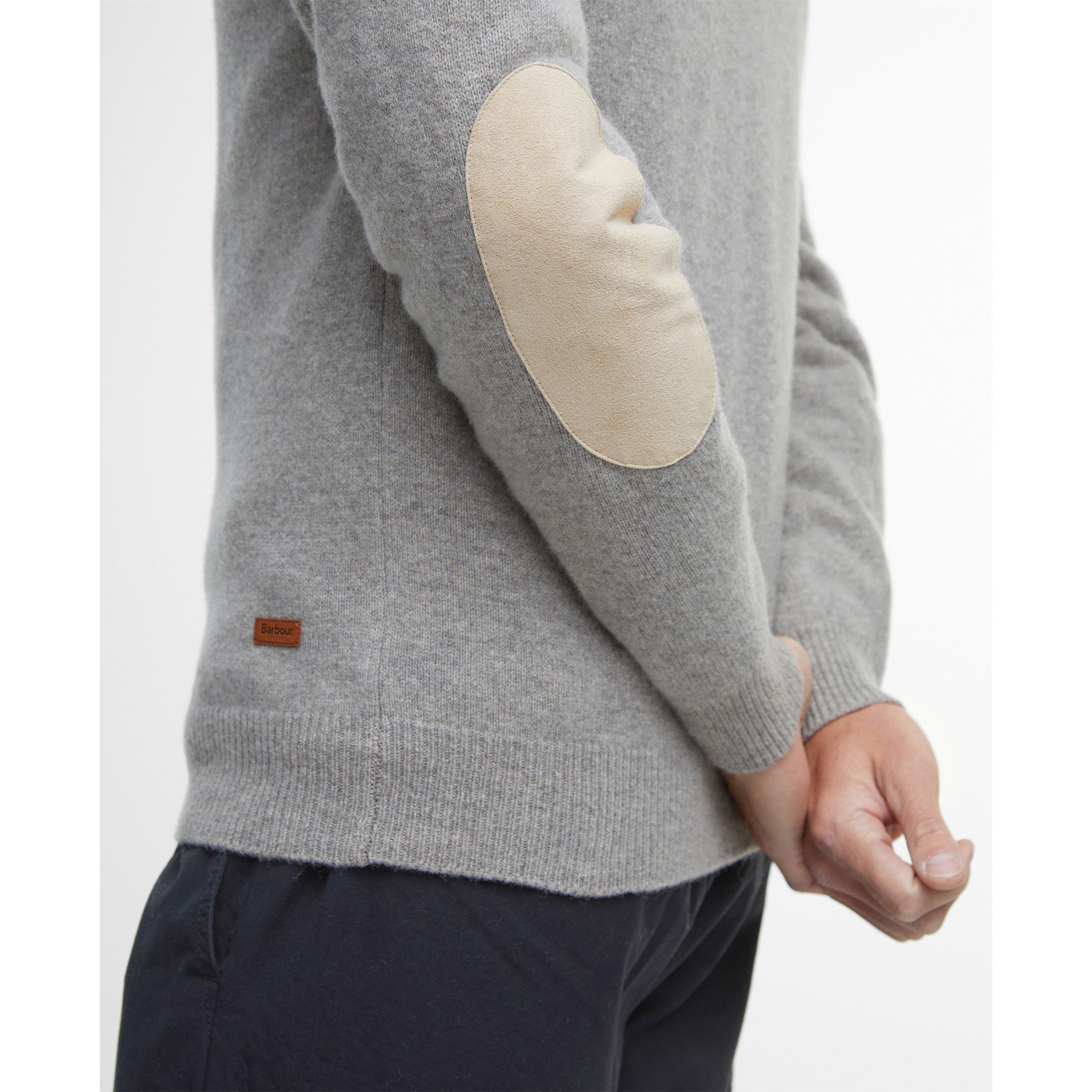 Stone ST51 - Barbour - Essential Elbow Patch Sweatshirt - 6