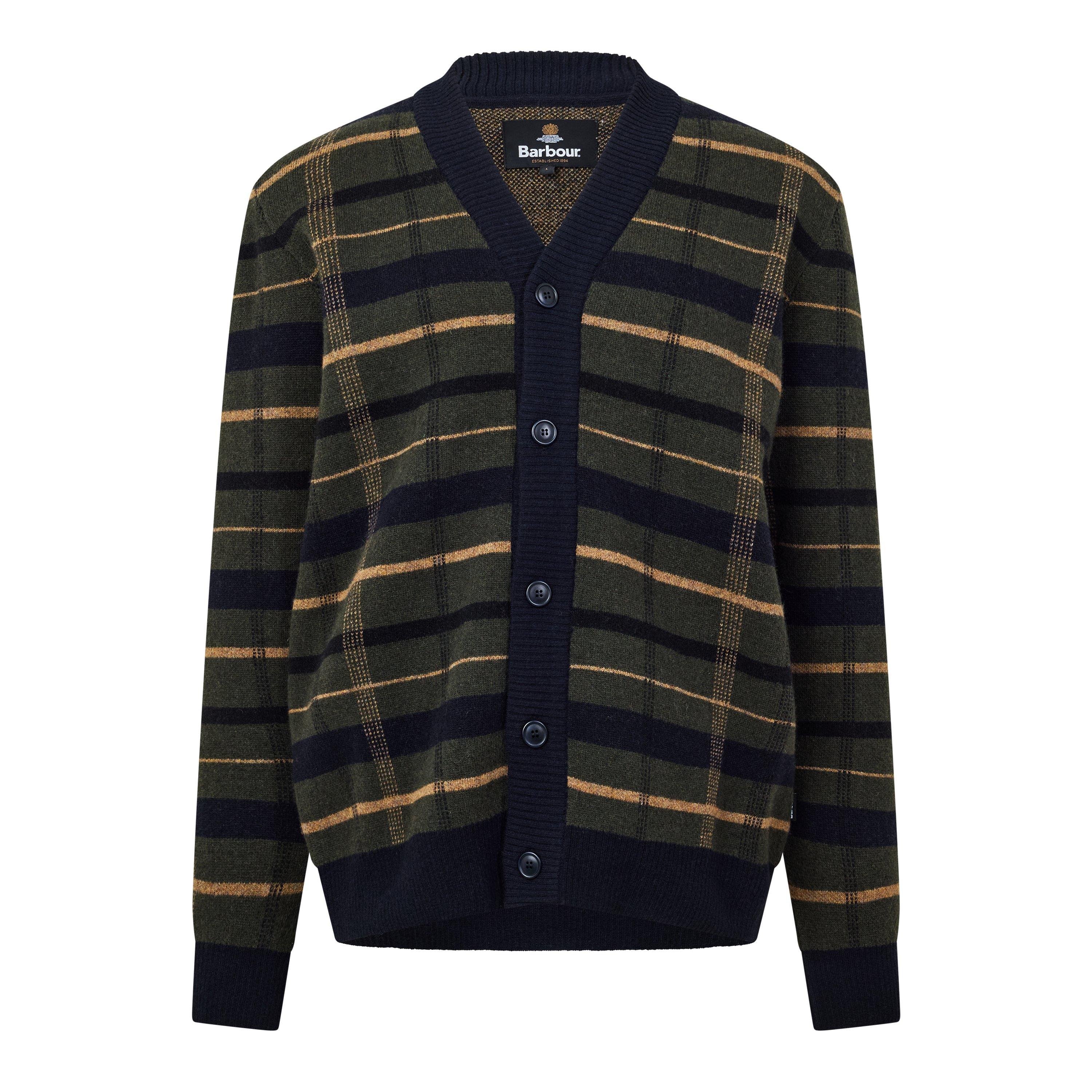 Barbour B.Li Kane Knt Cardig Sn64 - Navy NY91 - Size 2XL