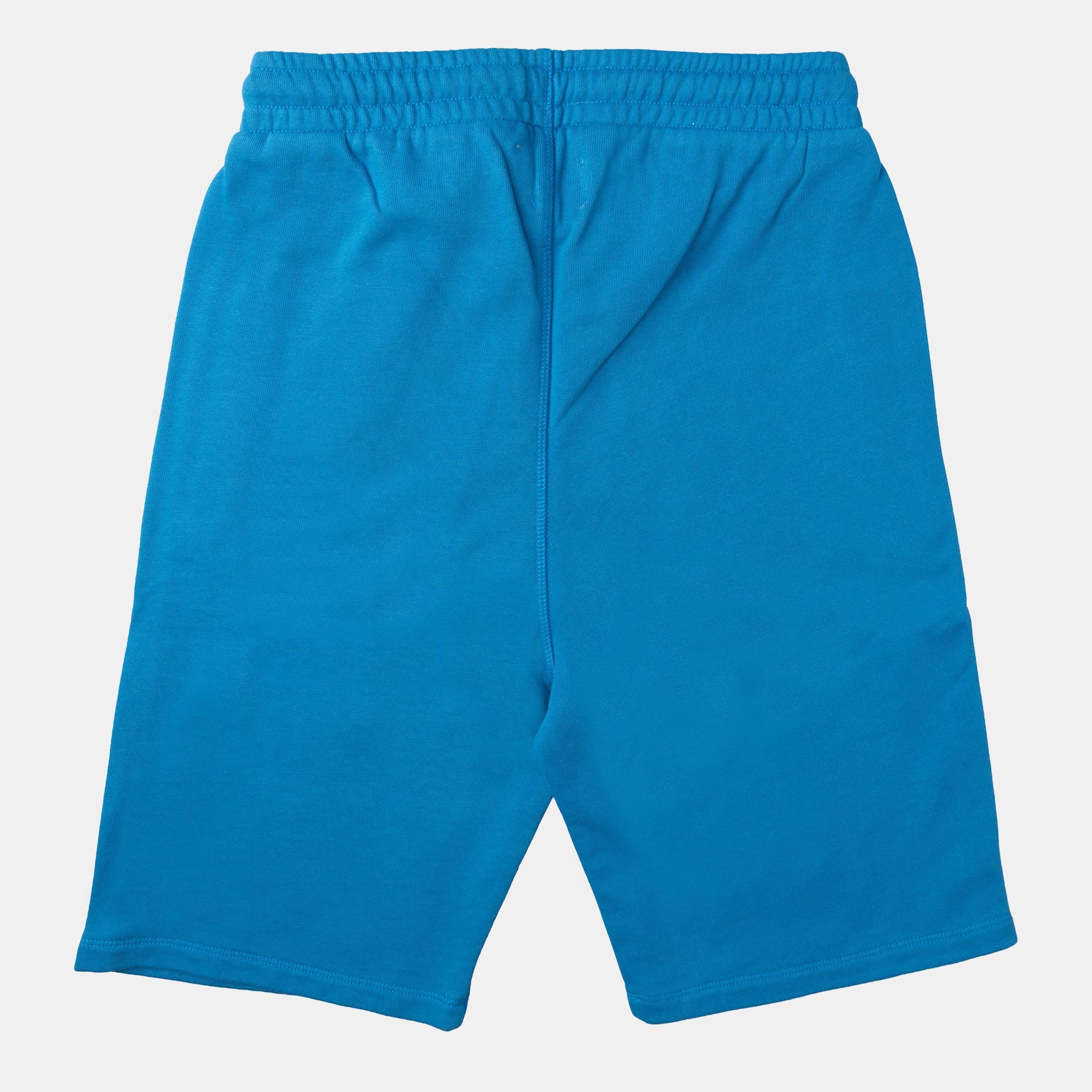 Blue Green - Off White - Big Bookish Sweat Shorts - 2