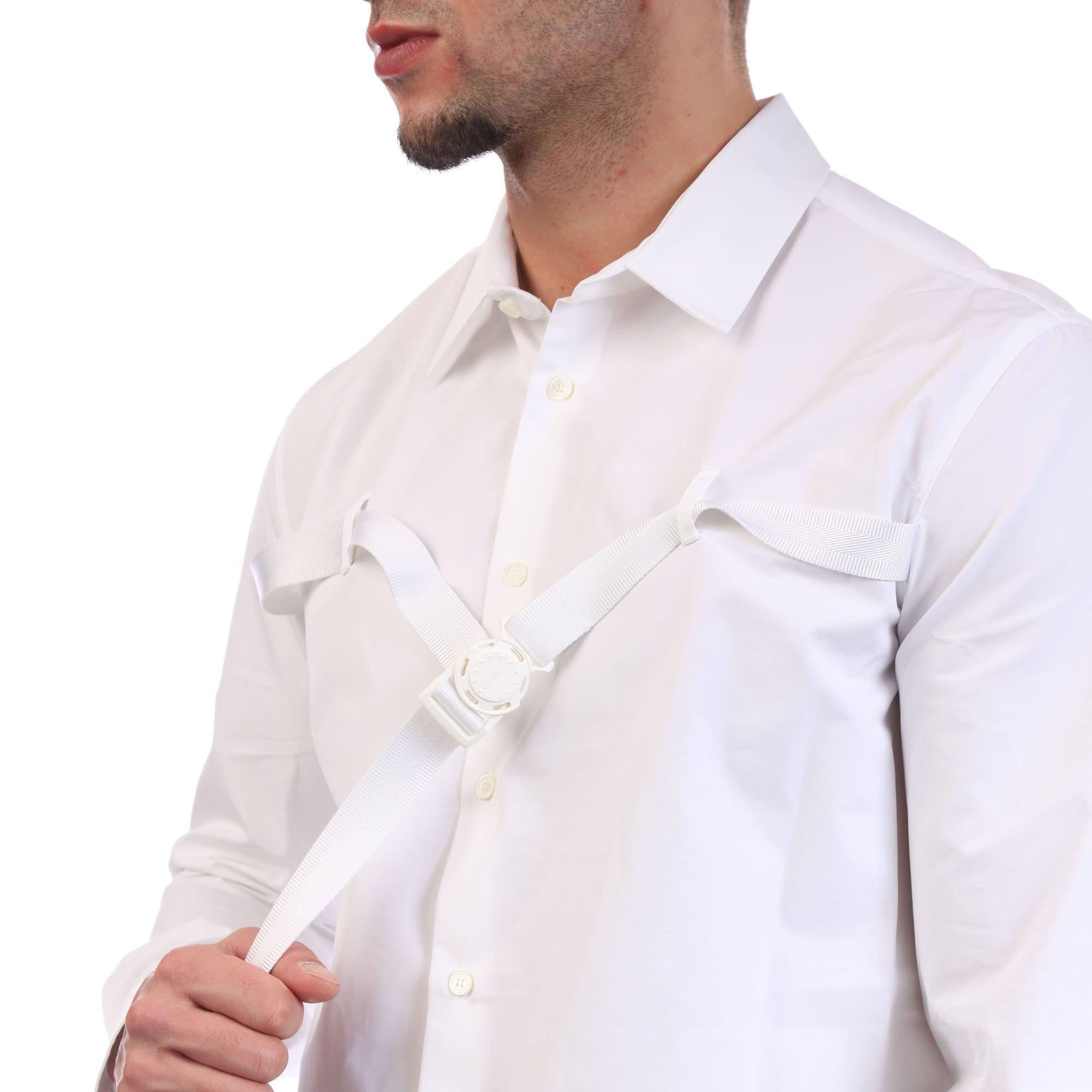 White - Off White - Buckle Up Shirt - 3