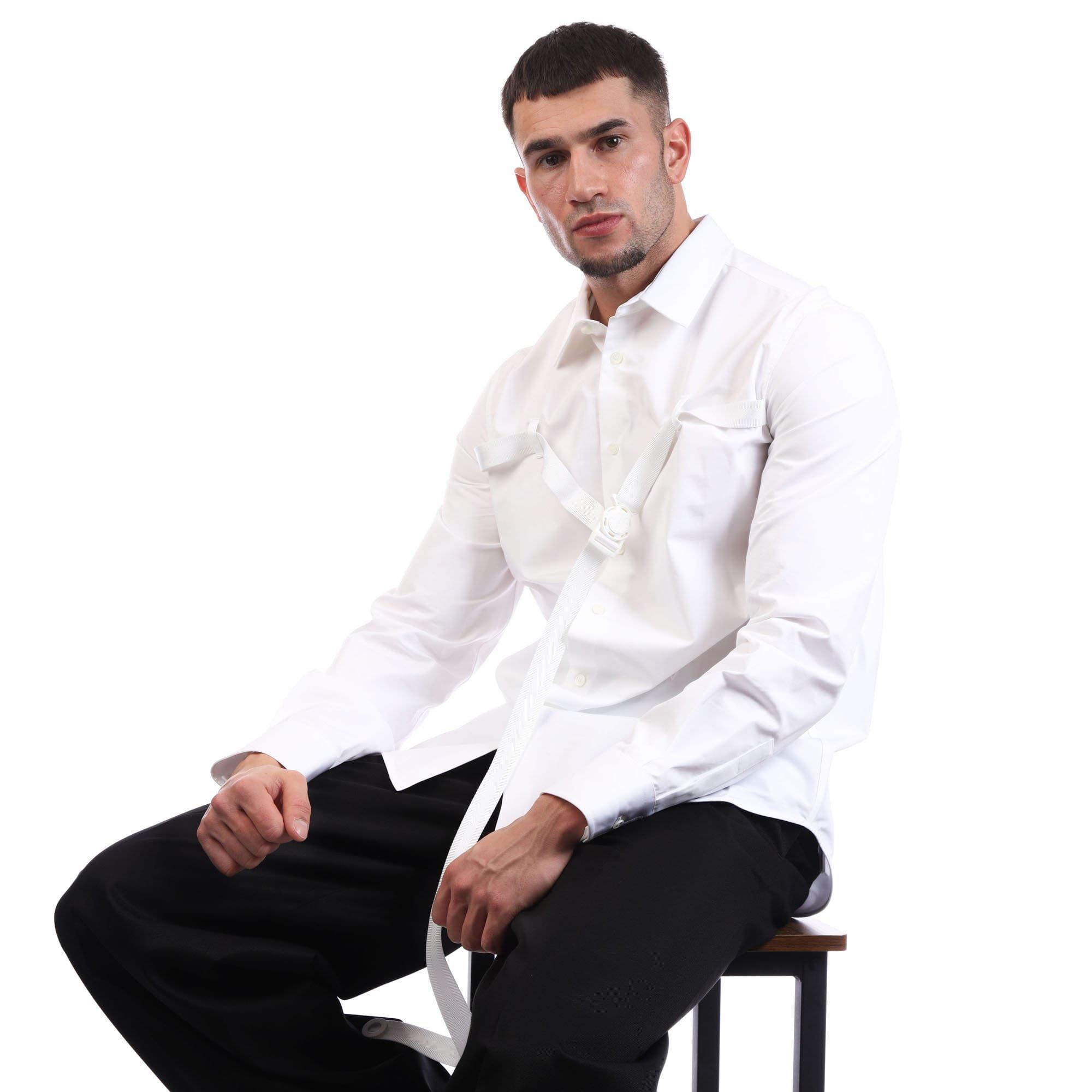 White - Off White - Buckle Up Shirt - 4