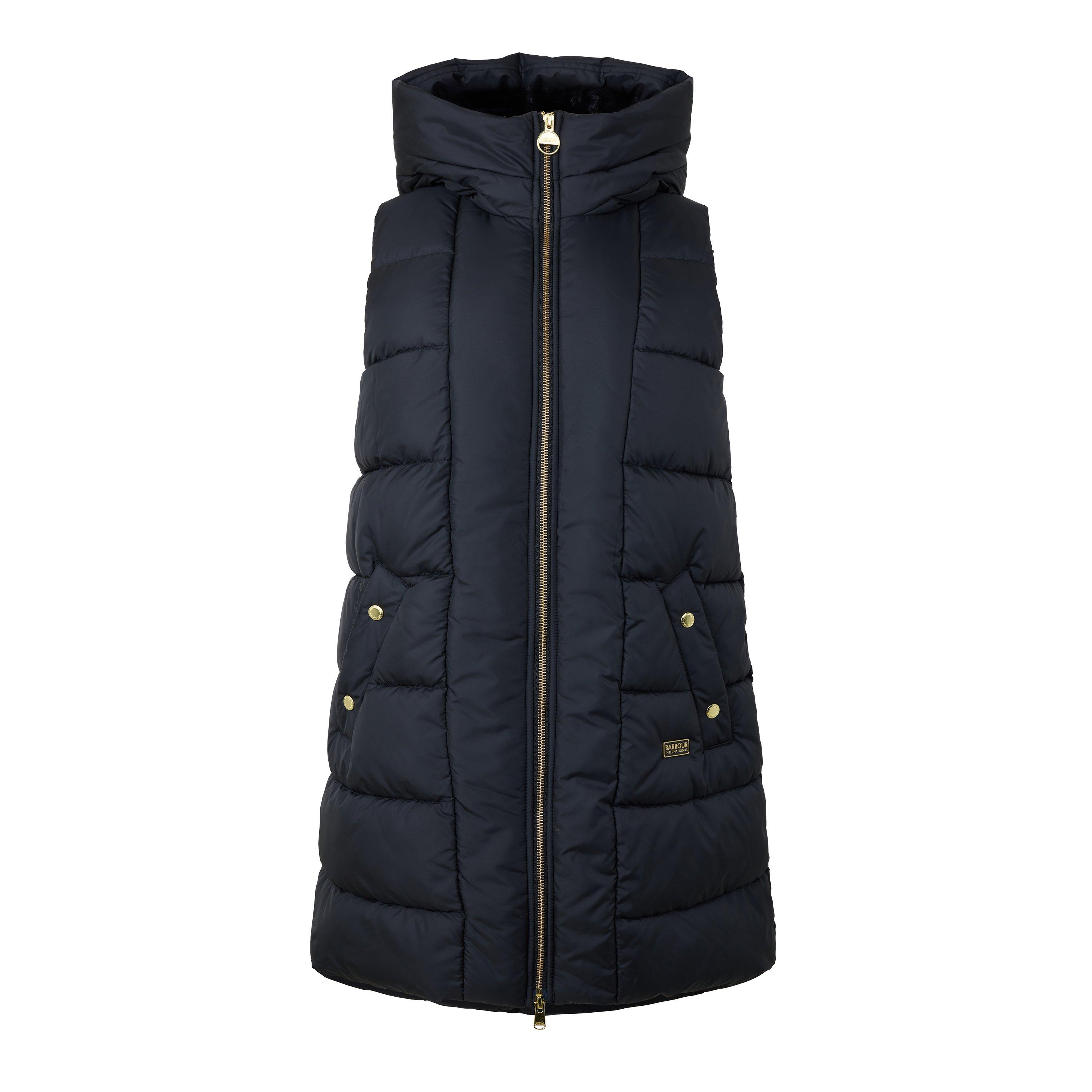 Black - Barbour International - Women's Brantley Heavyweight Gilet - 1
