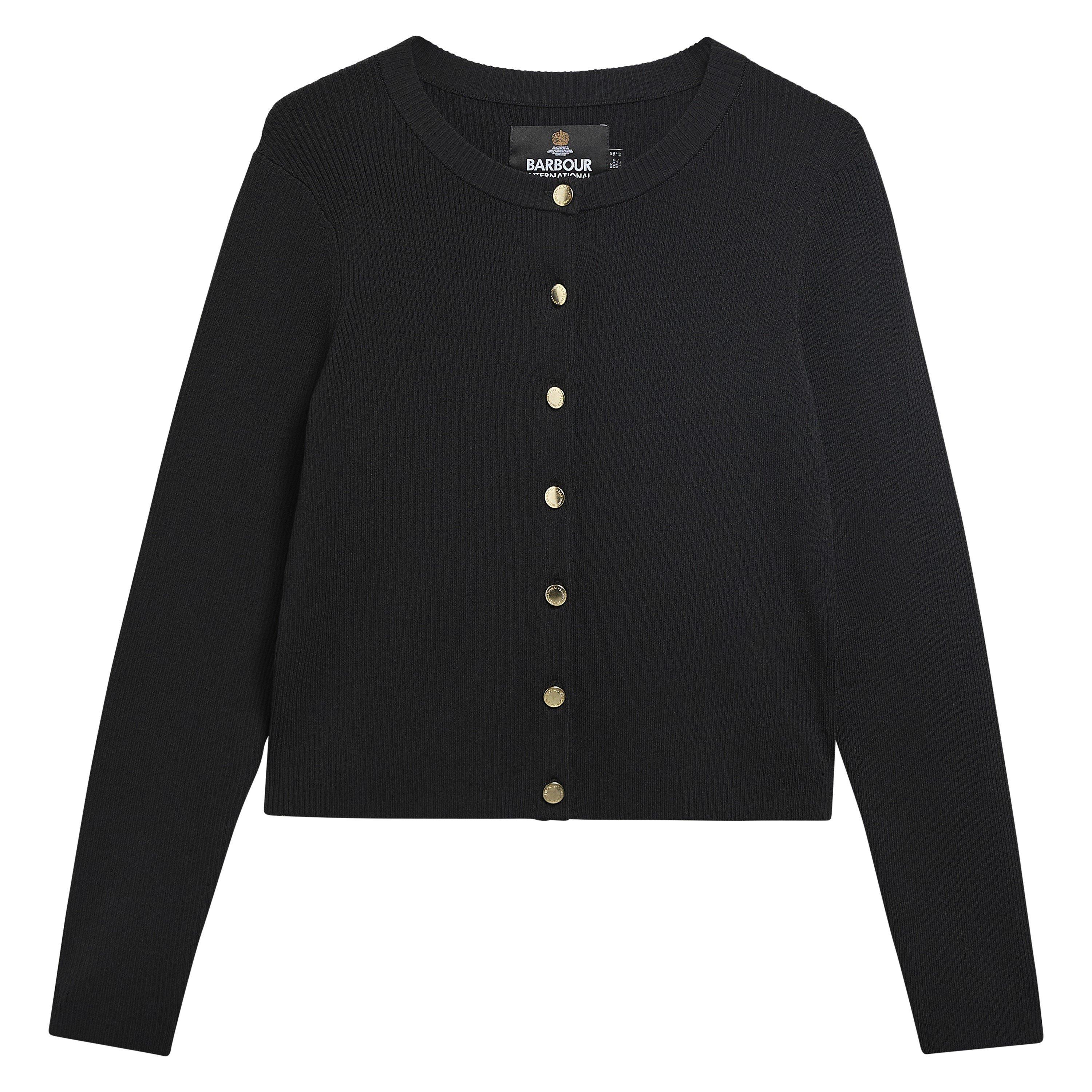 Black - Barbour International - B.Int Colletta Cardi Ld64 - 1