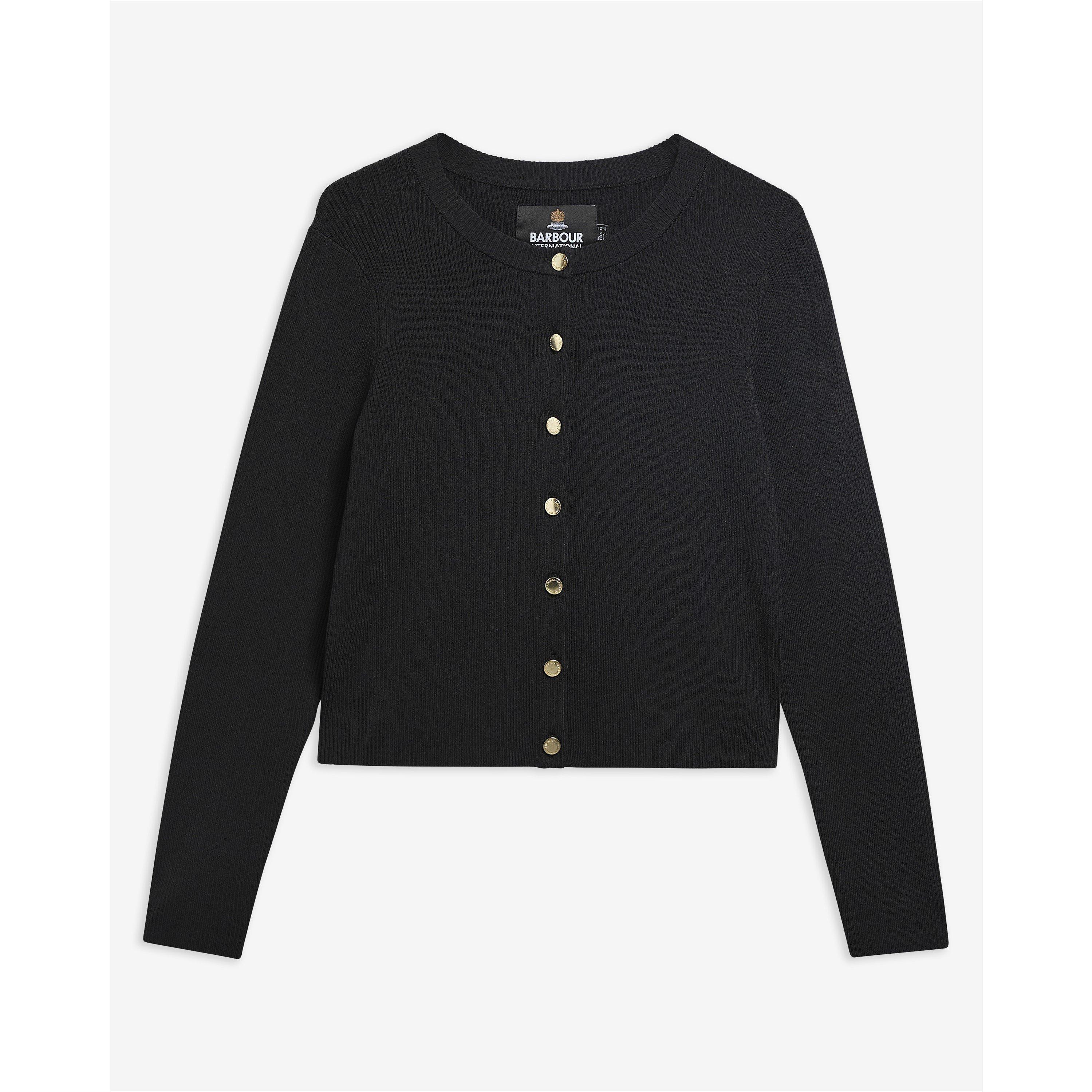 Black - Barbour International - B.Int Colletta Cardi Ld64 - 2