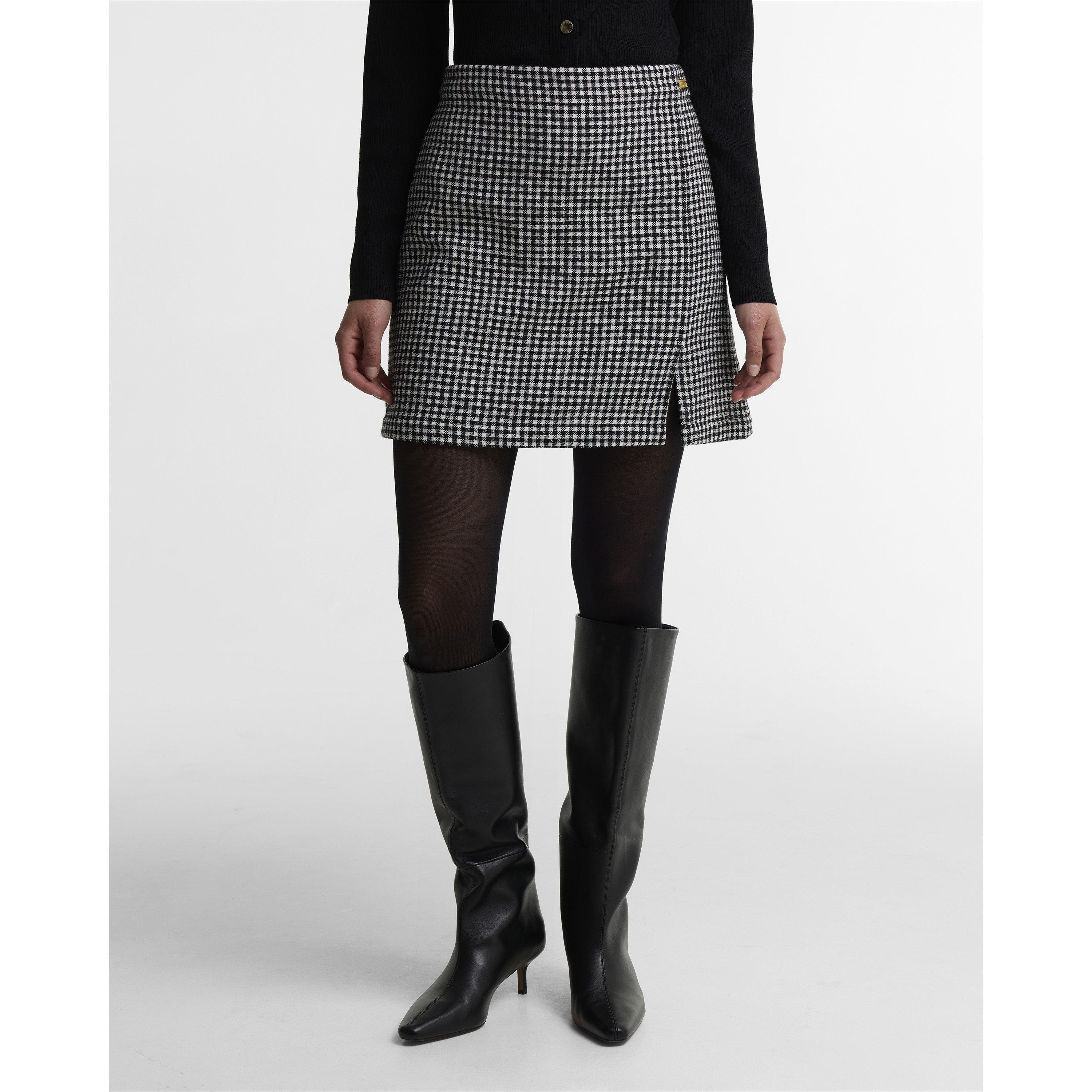 Multi - Barbour International - Women's Halina Wool-Blend Mini Skirt - 3