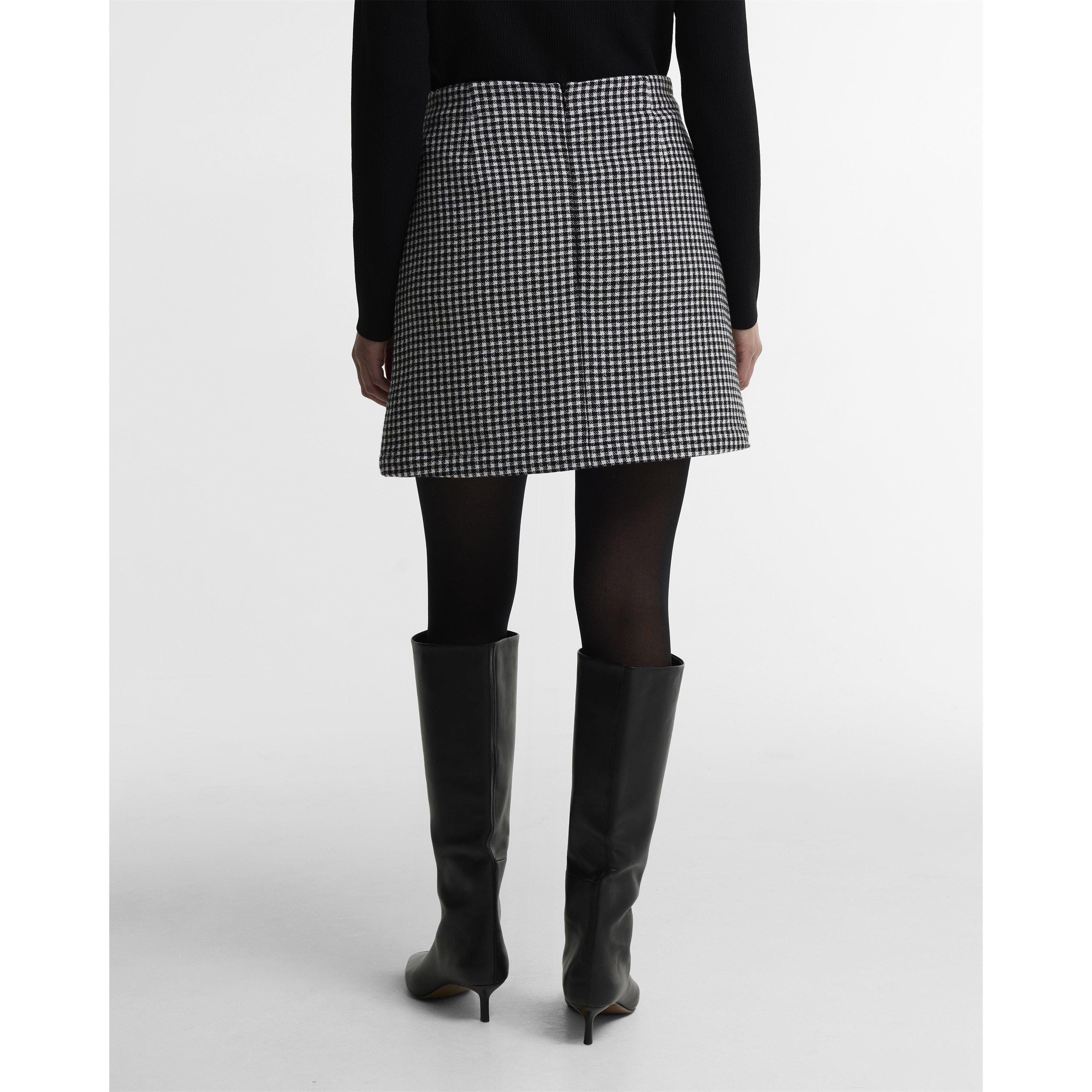 Multi - Barbour International - Women's Halina Wool-Blend Mini Skirt - 4