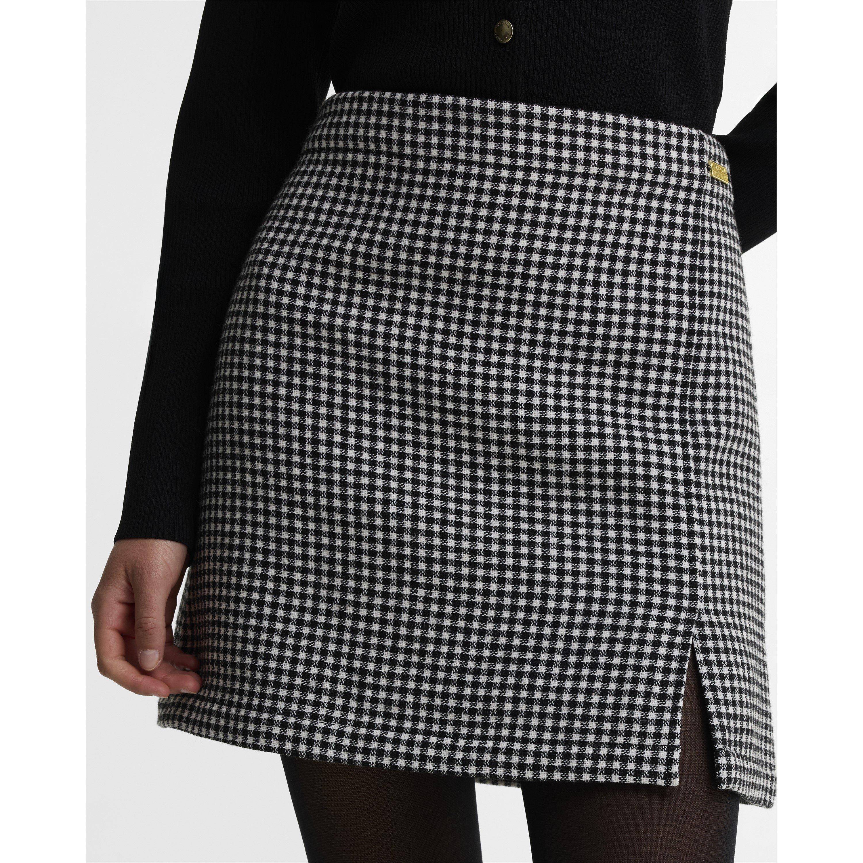 Multi - Barbour International - Women's Halina Wool-Blend Mini Skirt - 9