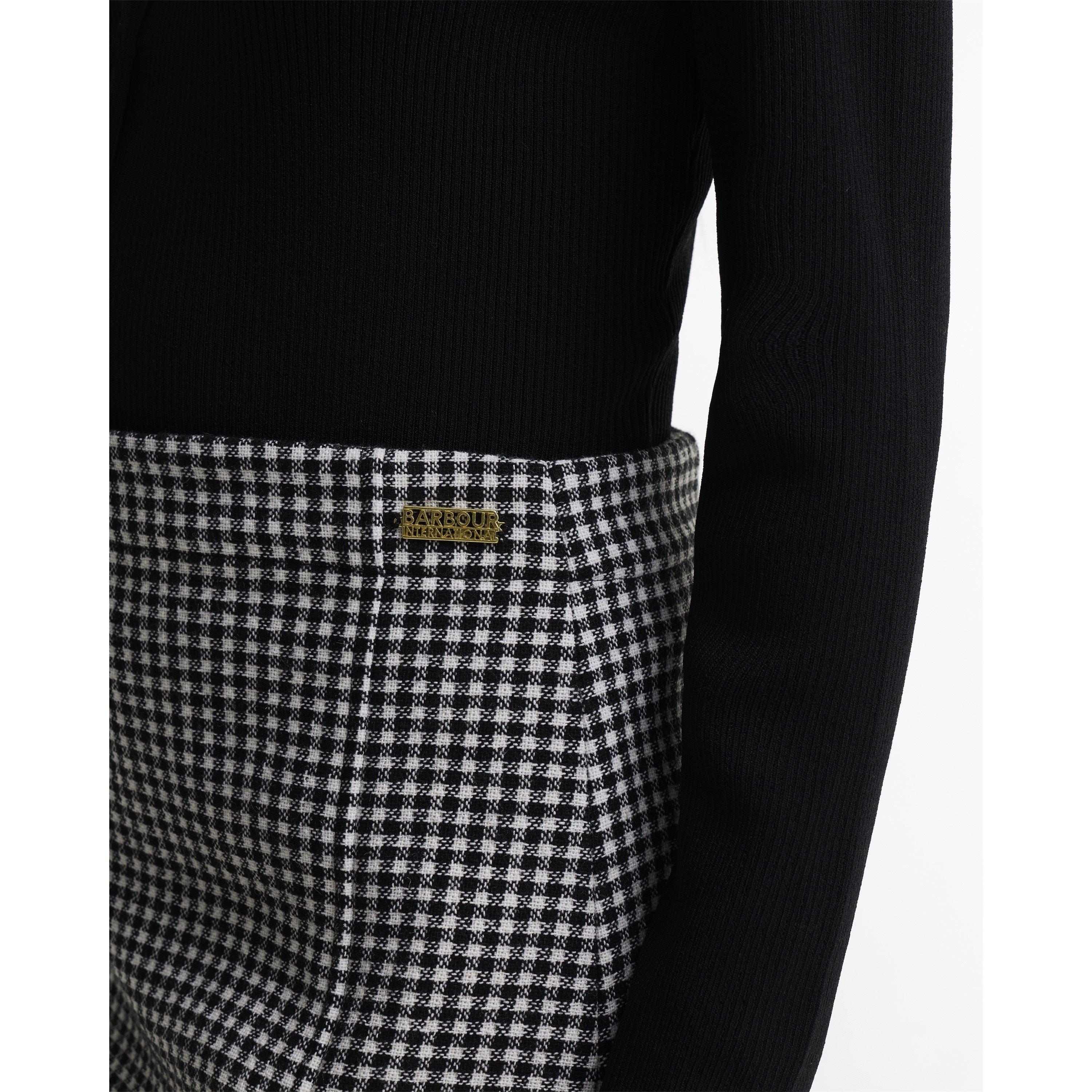 Multi - Barbour International - Women's Halina Wool-Blend Mini Skirt - 10