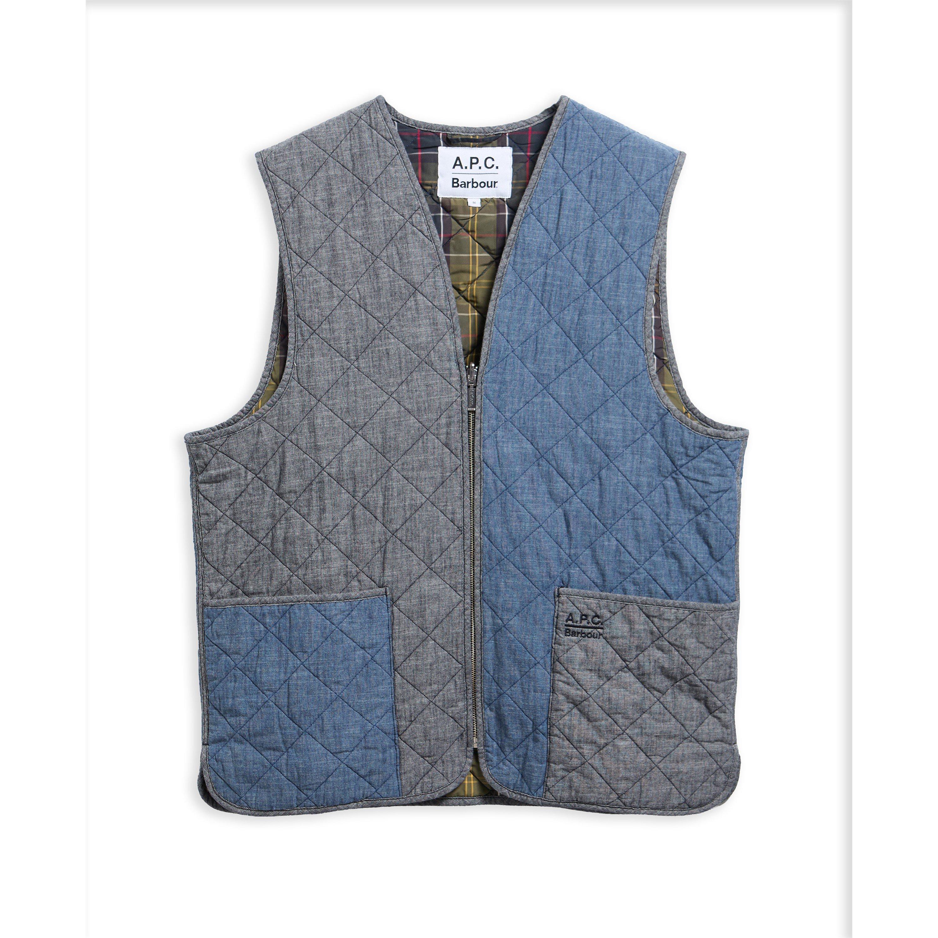 Chambray BL25 - Barbour - Men's A.P.C. Quilt Liner Gilet - 1