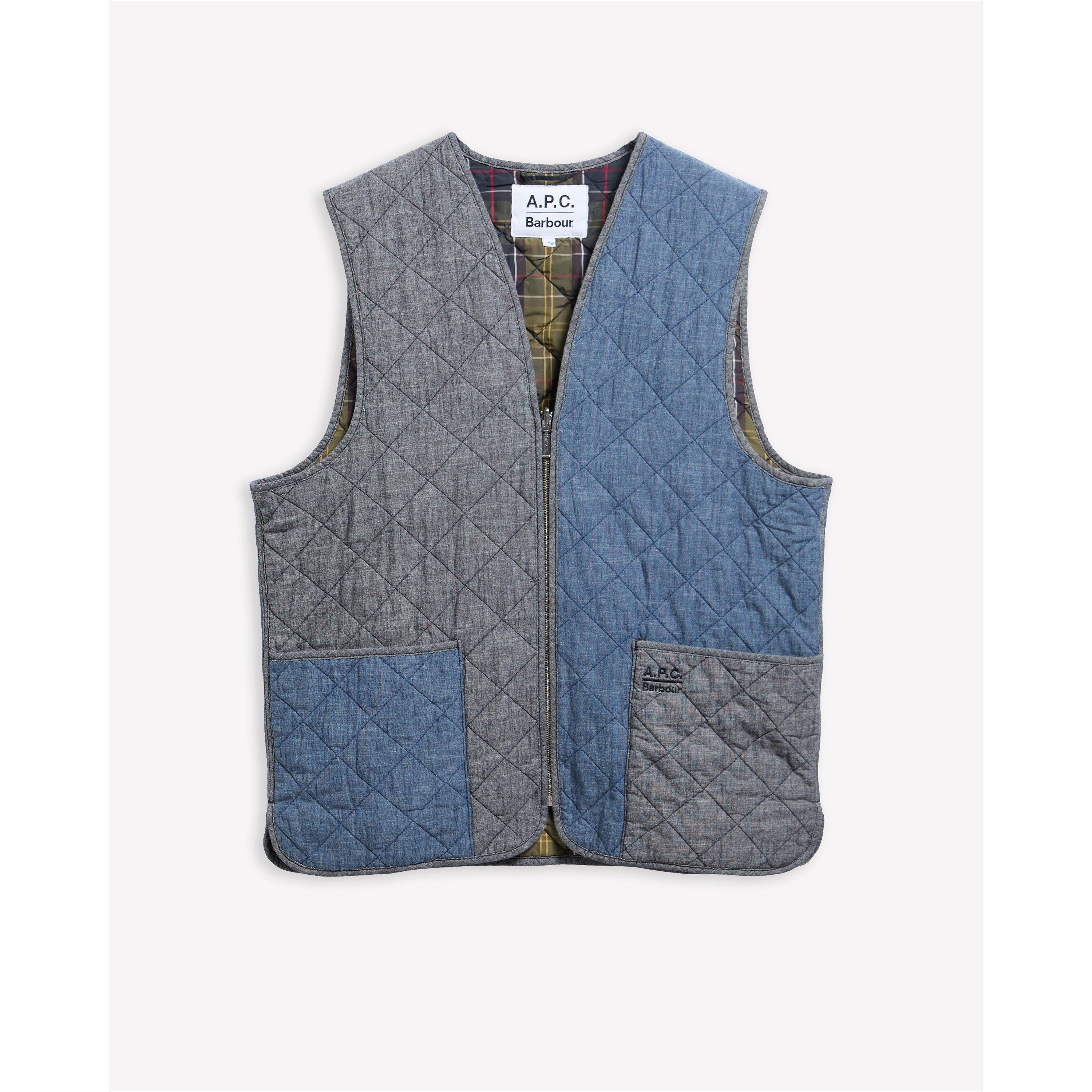 Chambray BL25 - Barbour - Men's A.P.C. Quilt Liner Gilet - 2
