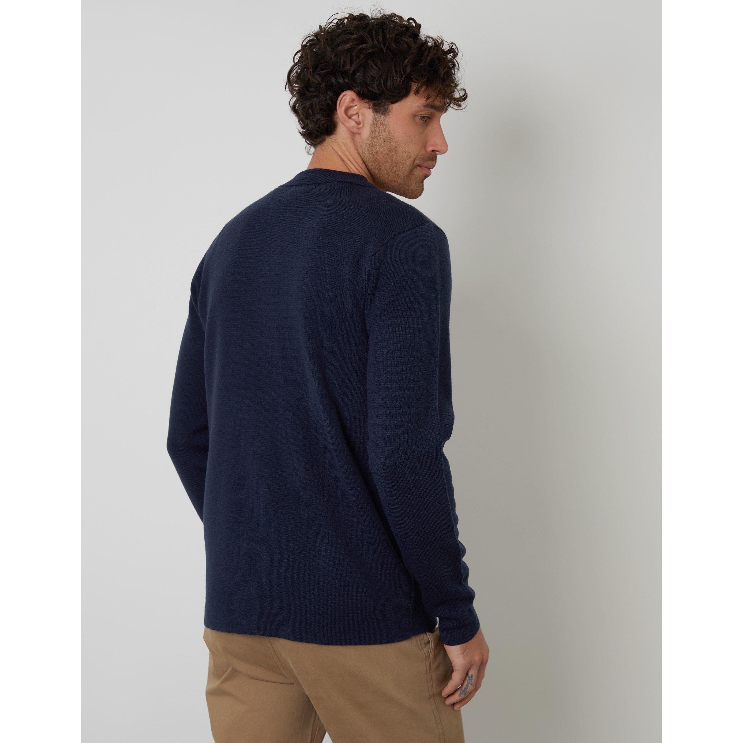 Marineblauw - Threadbare - Burleigh Zp Cardi Sn99 - 3