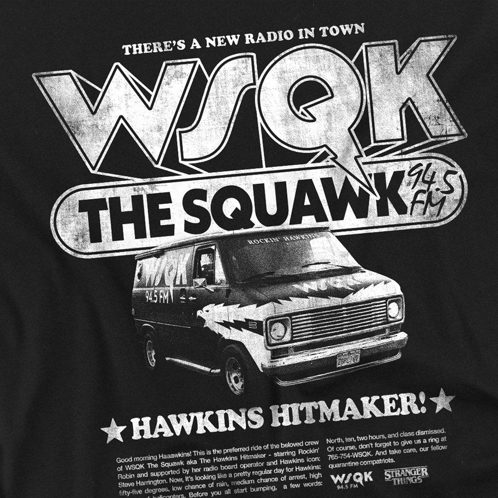 Black - Stranger Things - Stranger Things Hawkins Hitmaker Wsqk Back T-Shirt - 3