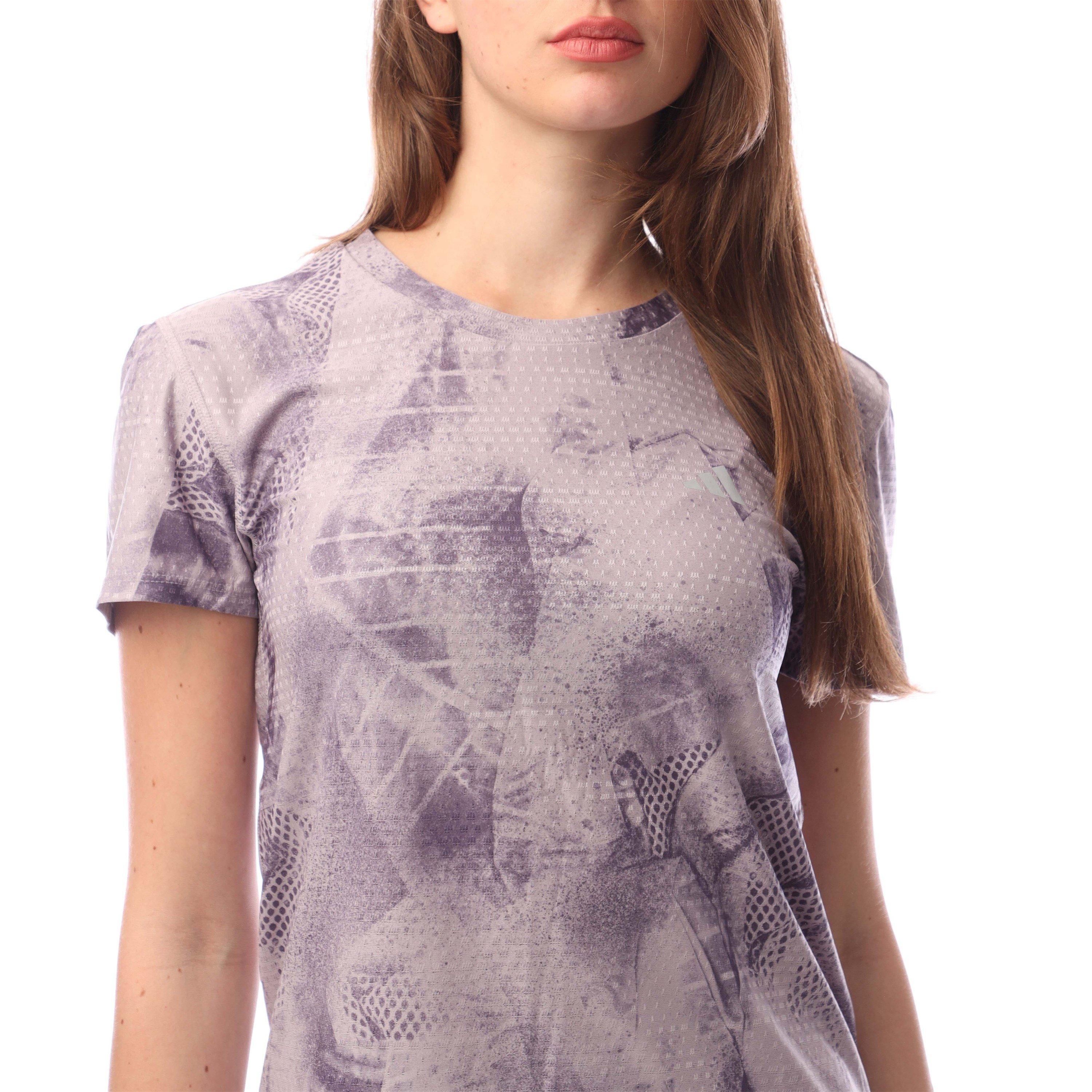 Purple - adidas - Ultimate Allover Print T-Shirt - 2