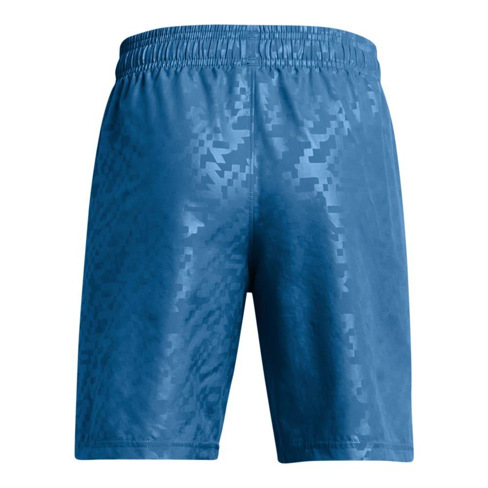 Blue - Under Armour - Woven Camo Shorts - 2